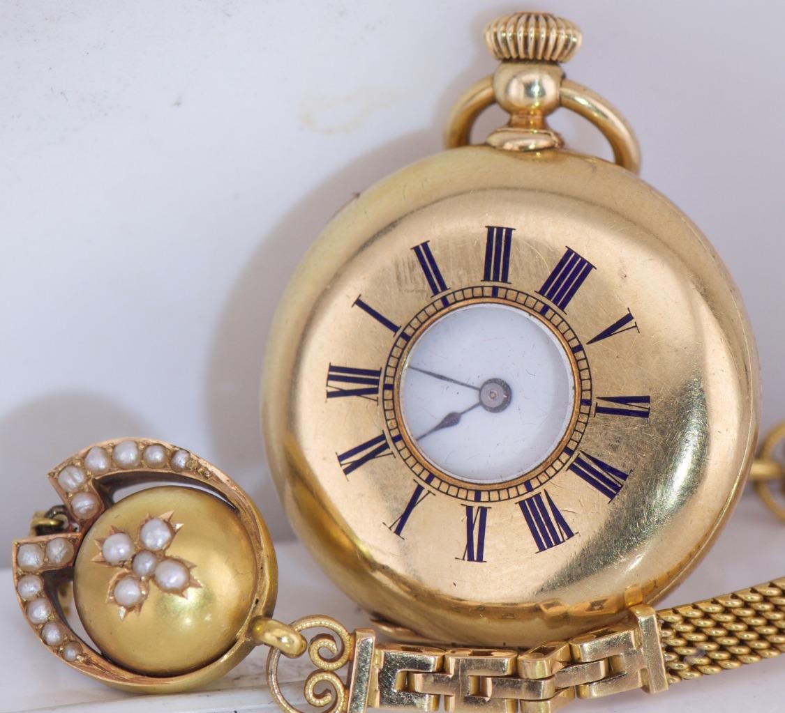 Museum-Grade 18k Gold Patek Philippe Ladies Pocket Watch - Imperial Royal Court Museum-Grade 18k Gold Patek Philippe Ladies Pocket Watch - Imperial Royal Court