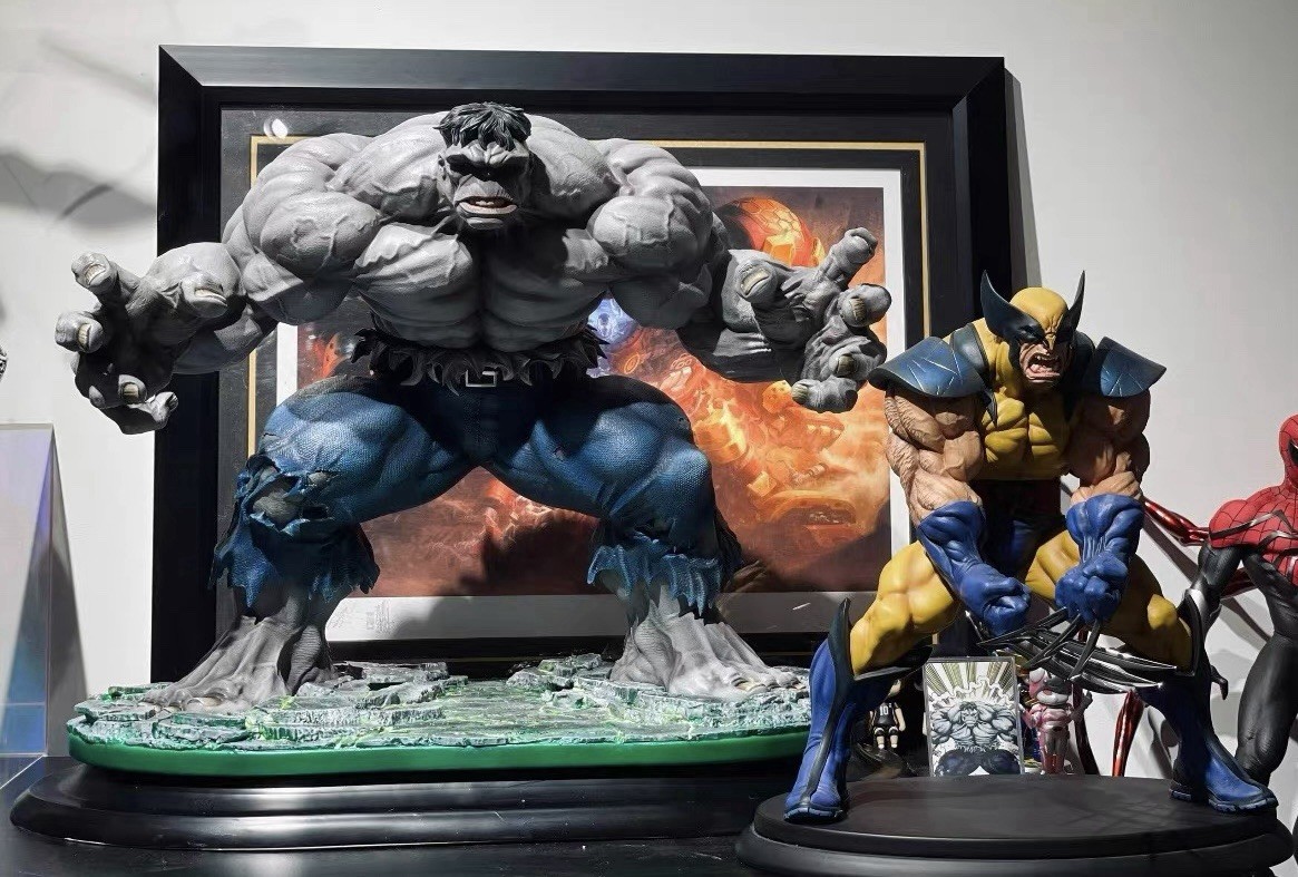 Custom Wolfpax Grey Hulk 1/4 Scale Custom Wolfpax Grey Hulk 1/4 Scale