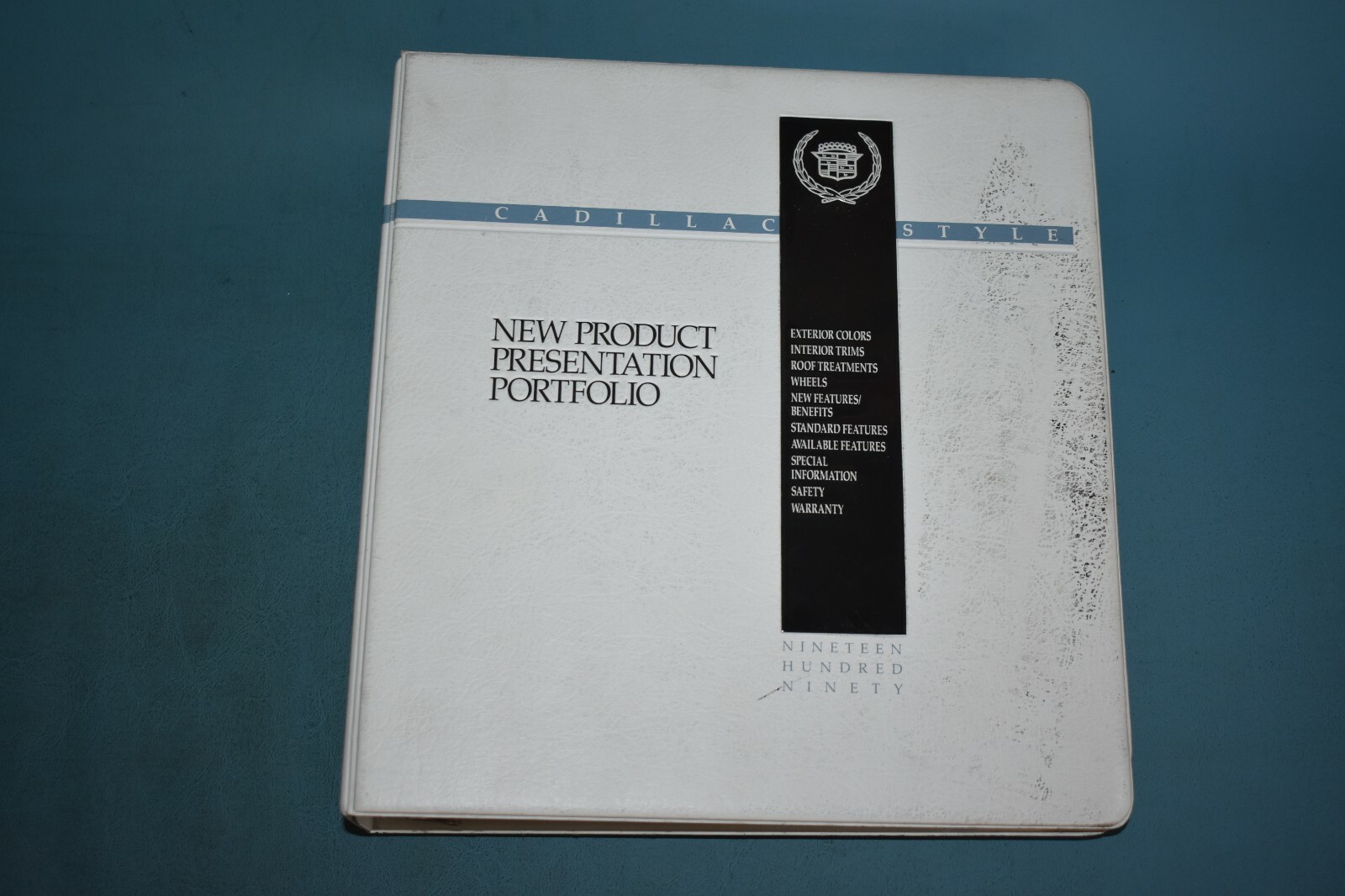 1990 Cadillac New Product Portfolio Sales Presentation Guide Allante Seville + 1990 Cadillac New Product Portfolio Sales Presentation Guide Allante Seville +