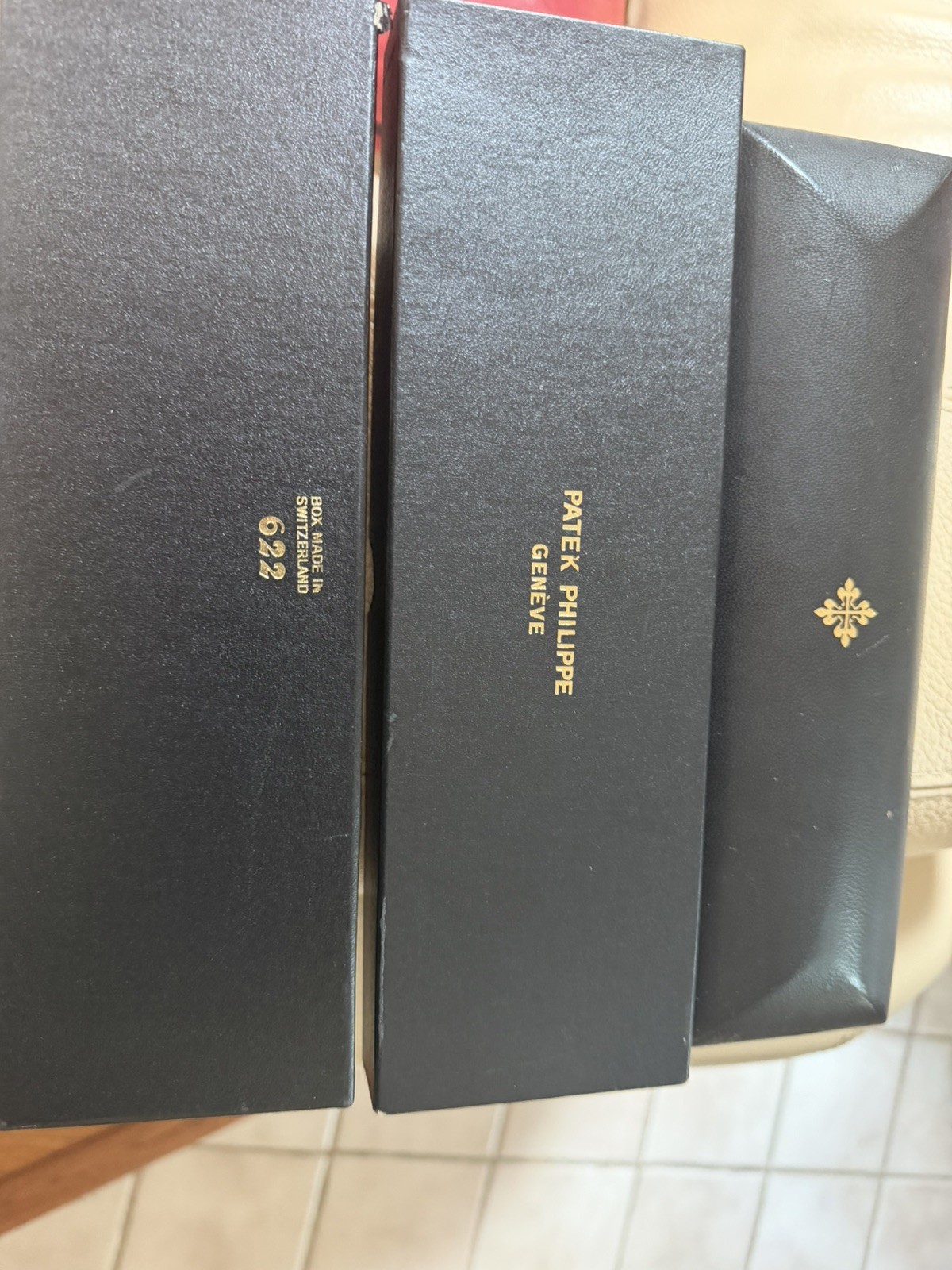 Patek Philippe Box Vintage Coffin 10.25  with outer ultra rare