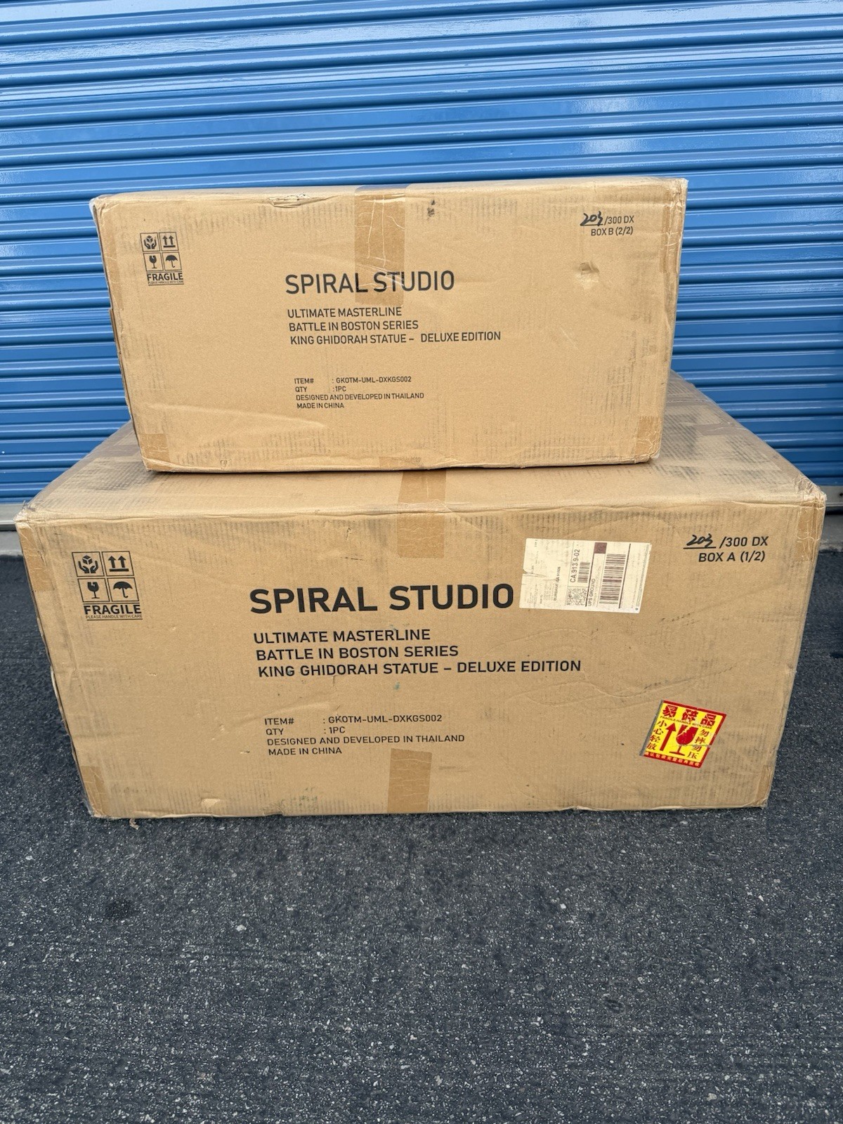 Spiral Studio “Battle in Boston”King Ghidorah -Deluxe Edition #203/300 Set2/2-“