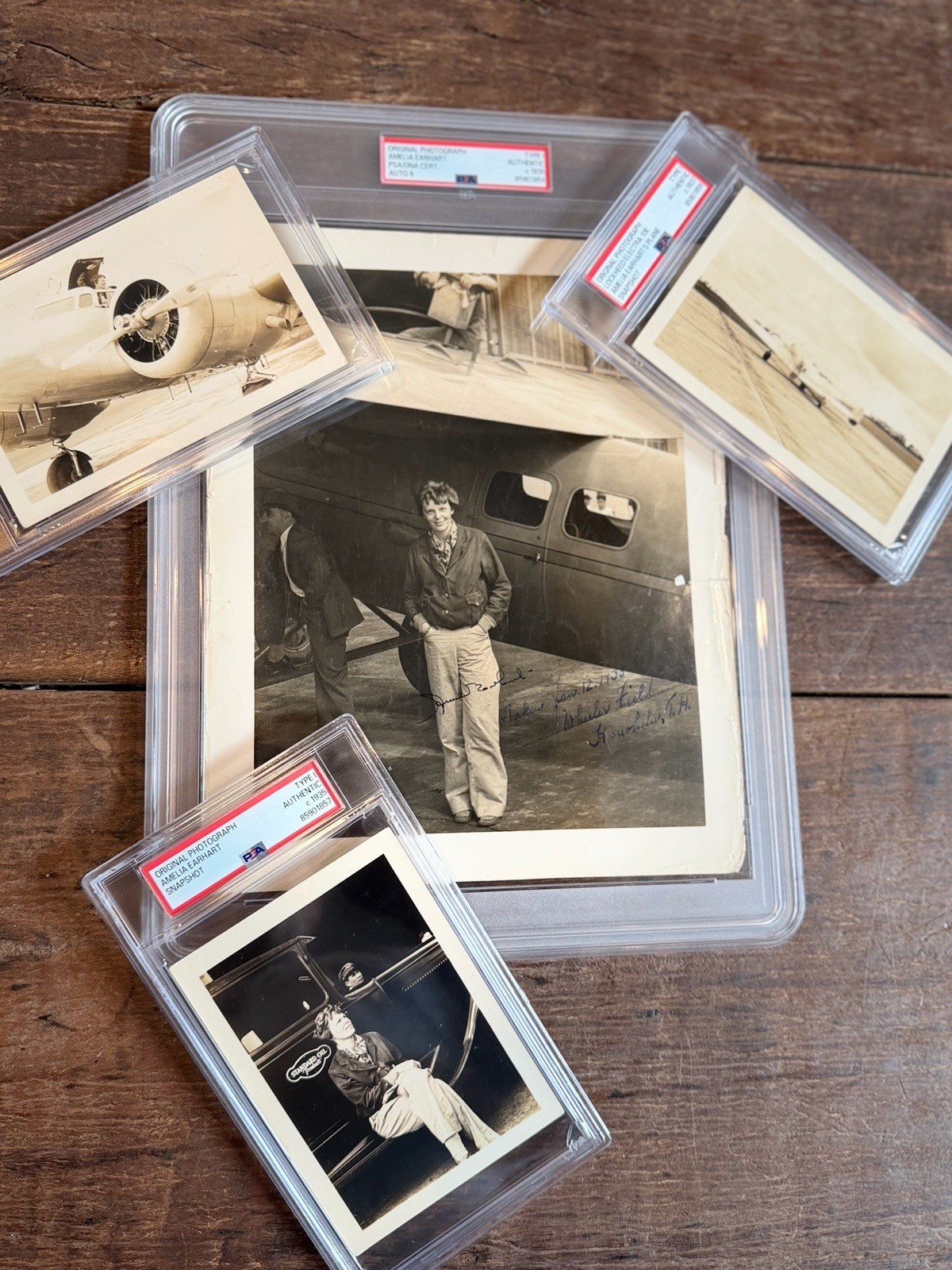 Original Once In A Lifetime Amelia Earhart Autograph/Pictures From Last Flight Original Once In A Lifetime Amelia Earhart Autograph/Pictures From Last Flight