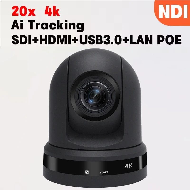 4K NDI PTZ Camera 1-10pcs 20X Zoom Video Conference Camera for Church Business 4K NDI PTZ Camera 1-10pcs 20X Zoom Video Conference Camera for Church Business