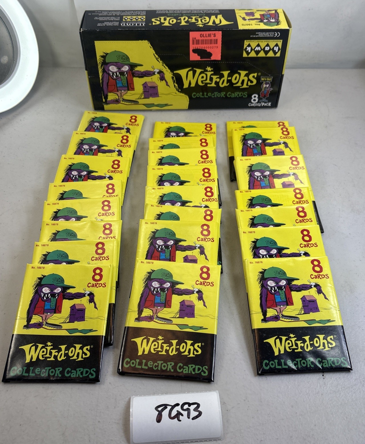 NEW 2007 Weird-Ohs Collector Cards Box 24 Packs 16070 Rat Fink Hawk 8G93 NEW 2007 Weird-Ohs Collector Cards Box 24 Packs 16070 Rat Fink Hawk 8G93