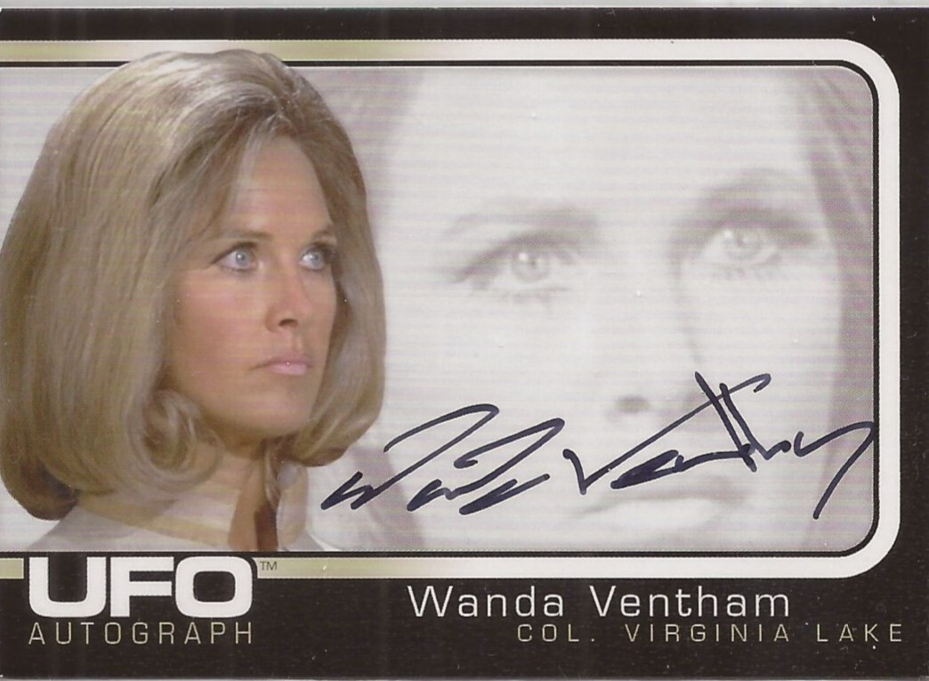UFO Cards Inc - ULTRA RARE Wanda Ventham as Col Virginia Lake Autograph Card UFO Cards Inc - ULTRA RARE Wanda Ventham as Col Virginia Lake Autograph Card