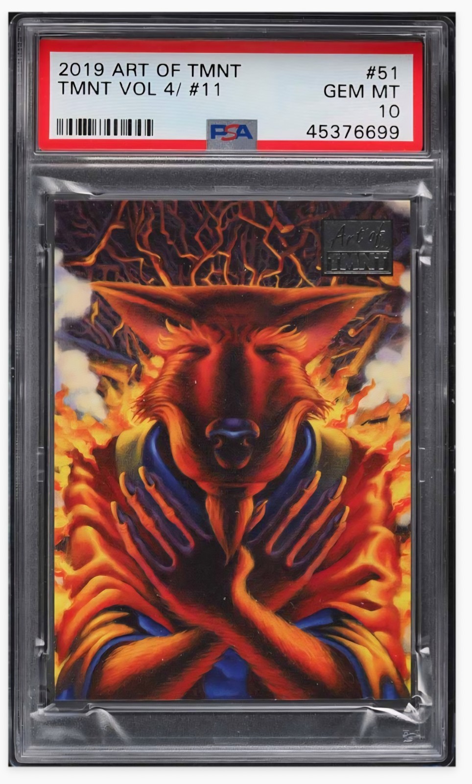 2019 🟢 PSA 10 TMNT Topps Art Of Teenage Mutant Ninja Turtles #51 Vol. 4-#11 2019 🟢 PSA 10 TMNT Topps Art Of Teenage Mutant Ninja Turtles #51 Vol. 4-#11