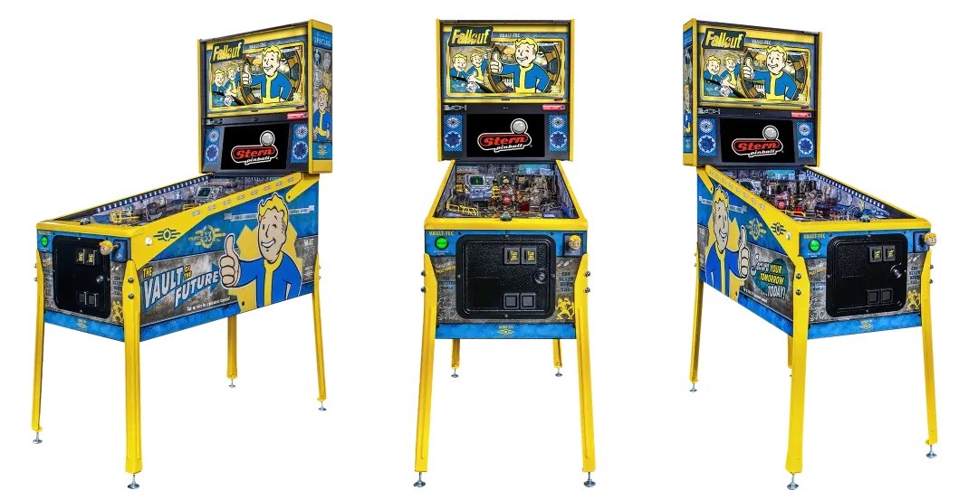 STERN PINBALL FALLOUT LIMITED EDITION PINBALL MACHINE NEW IN THE BOX STERN PINBALL FALLOUT LIMITED EDITION PINBALL MACHINE NEW IN THE BOX