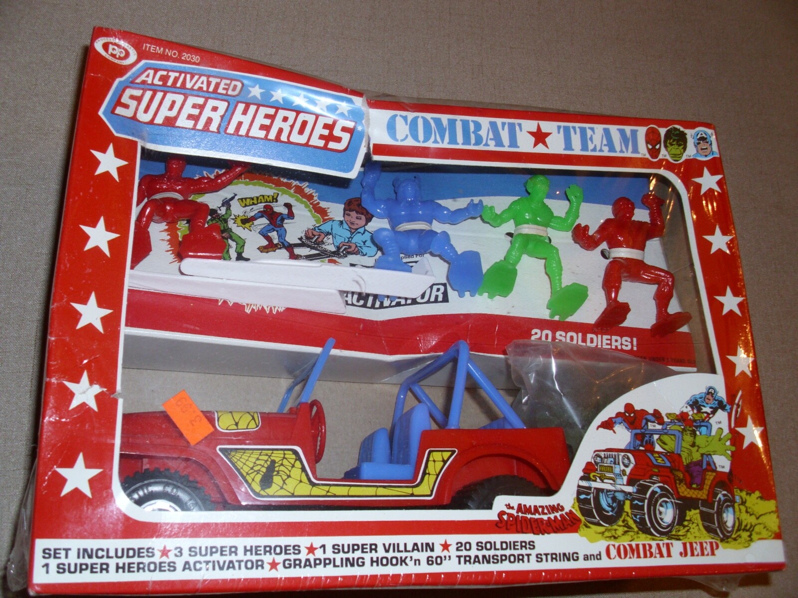 MARVEL SECRET WARS PLAYSET 1982 SUPER HEROES RARE MARVEL AVENGERS NEW MIB 1982 MARVEL SECRET WARS PLAYSET 1982 SUPER HEROES RARE MARVEL AVENGERS NEW MIB 1982