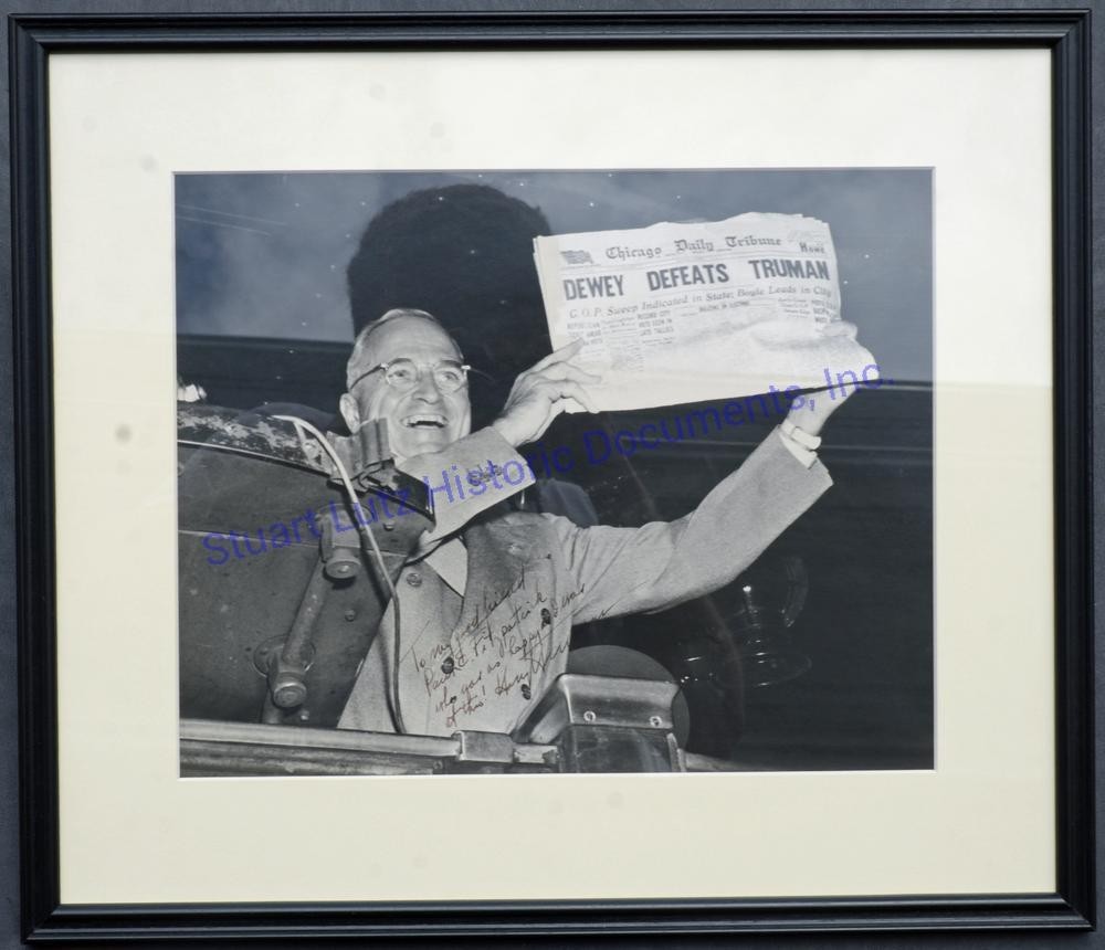 Harry Truman signed 
