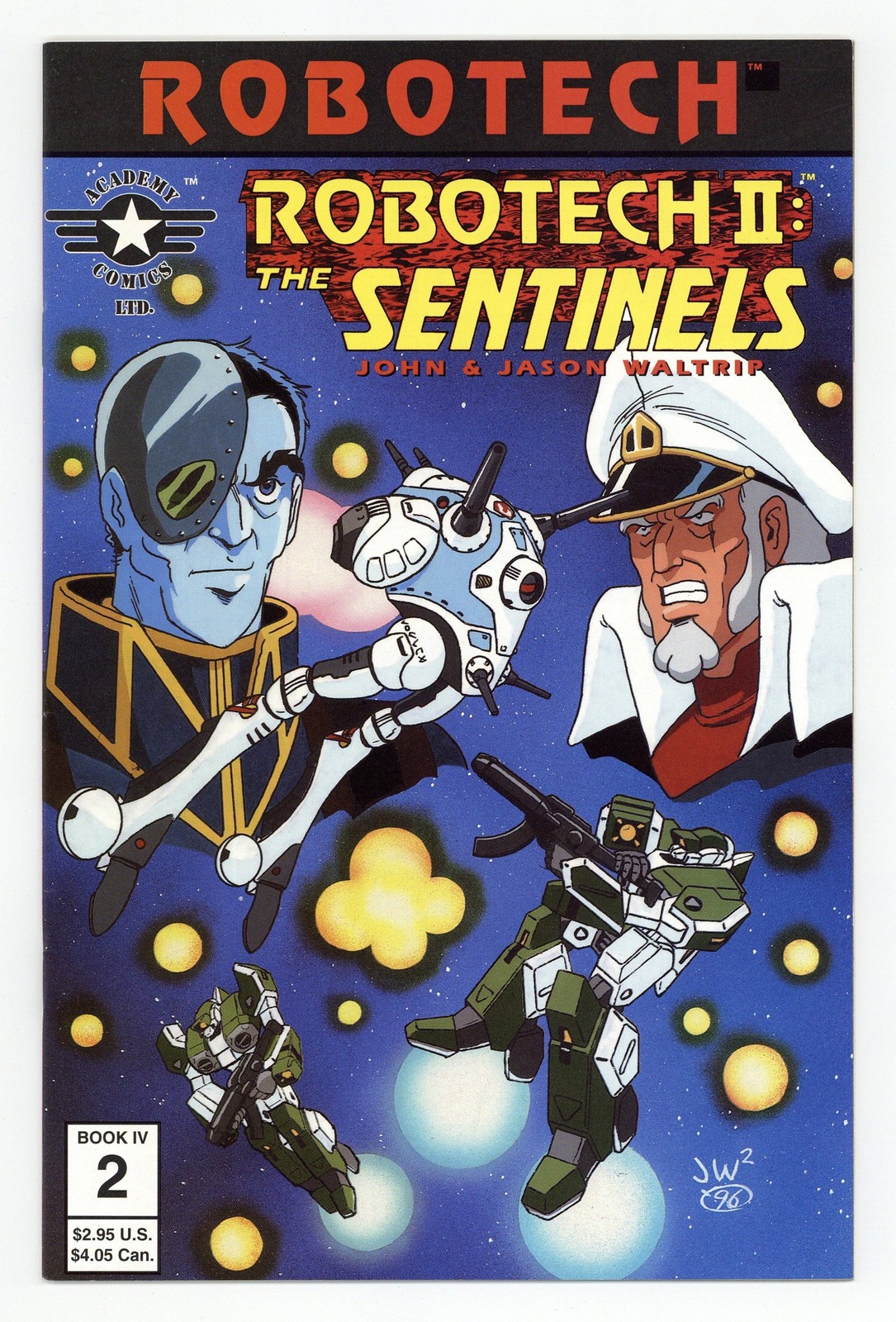 Robotech 2 The Sentinels Book 4 #2 VF 8.0 1996 Robotech 2 The Sentinels Book 4 #2 VF 8.0 1996