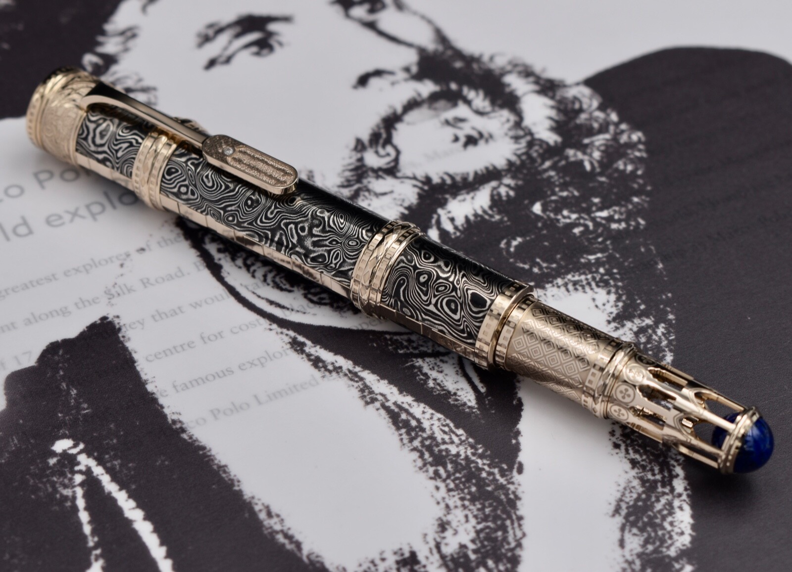 MONTBLANC 2016 High Artistry Marco Polo Artisan Limited Edition 69 Fountain Pen