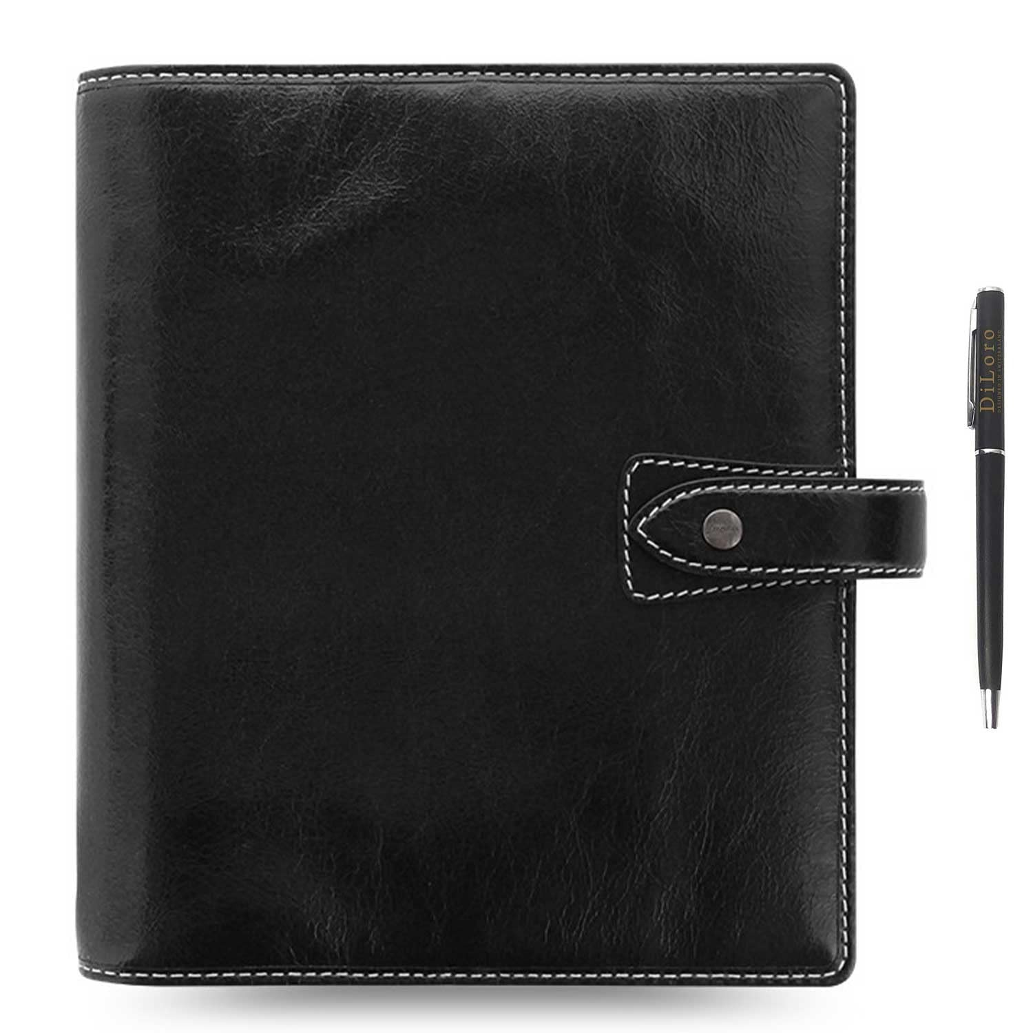 Filofax Malden A5 Black Leather Organizer Agenda Calendar Weekly Planner 2026 Filofax Malden A5 Black Leather Organizer Agenda Calendar Weekly Planner 2026