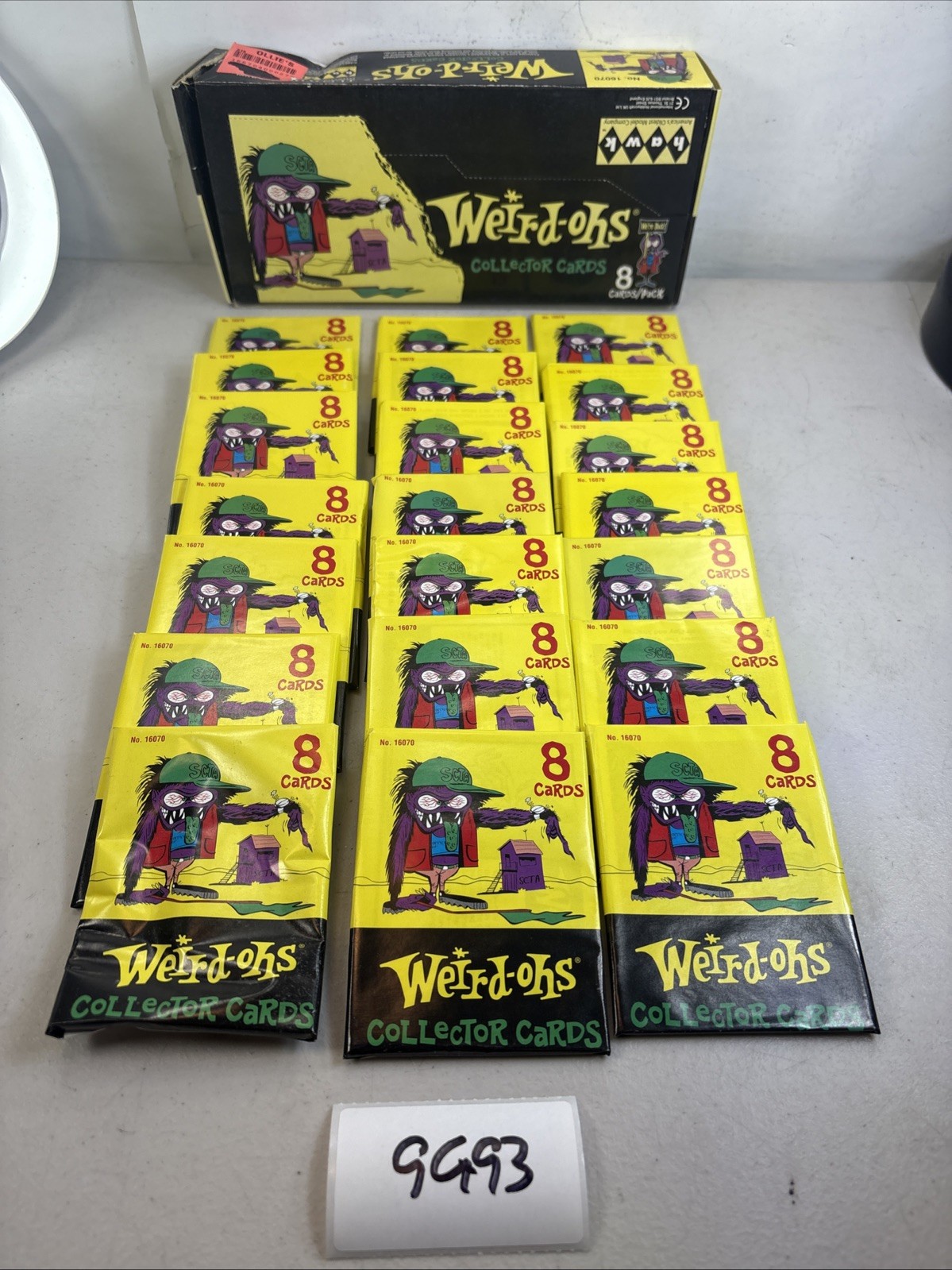 NEW 2007 Weird-Ohs Collector Cards Box 21 Packs 16070 Rat Fink Hawk 9G93 NEW 2007 Weird-Ohs Collector Cards Box 21 Packs 16070 Rat Fink Hawk 9G93