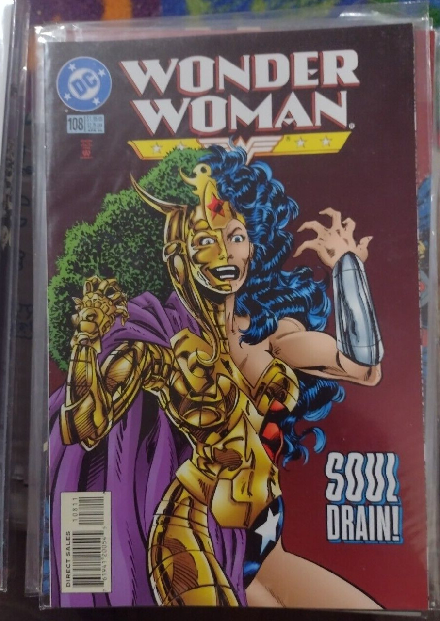 WONDER WOMAN # 108 1996 DC john byrne GENERAL IMMORTUS VANDAL SAVAGE WONDER WOMAN # 108 1996 DC john byrne GENERAL IMMORTUS VANDAL SAVAGE