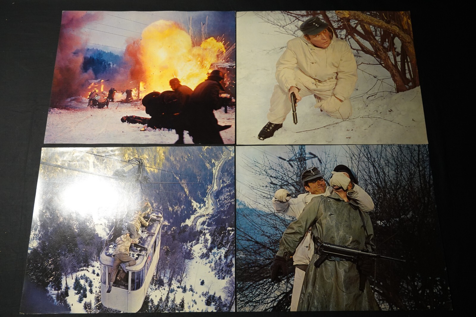 clint eastwood LES AIGLES ATTACK WHERE EAGLES DARE 8 photos prestige 51X41CM
