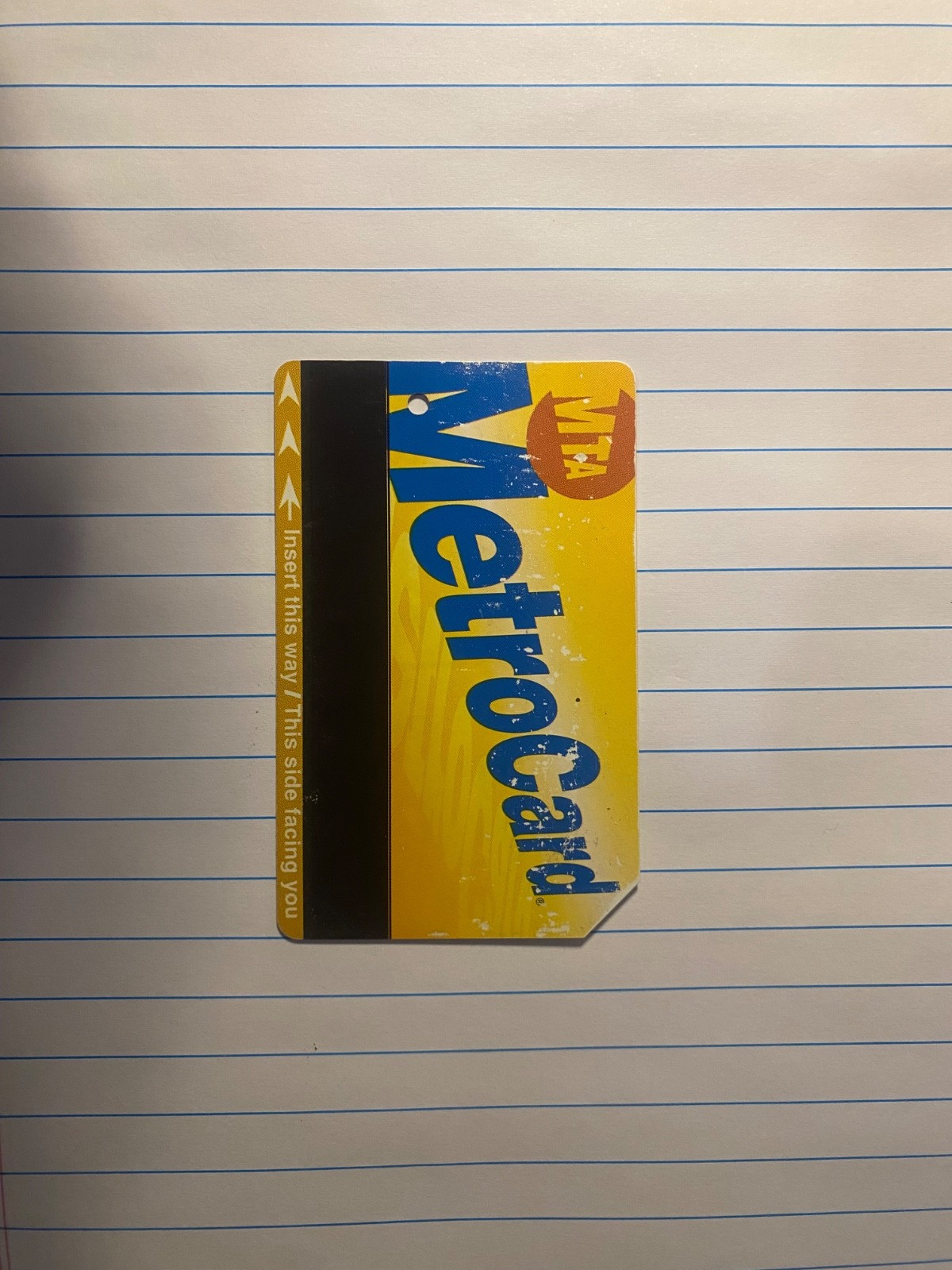 Authentic NYC/MTA Metro Card (Discontinued) Memorabilia Authentic NYC/MTA Metro Card (Discontinued) Memorabilia