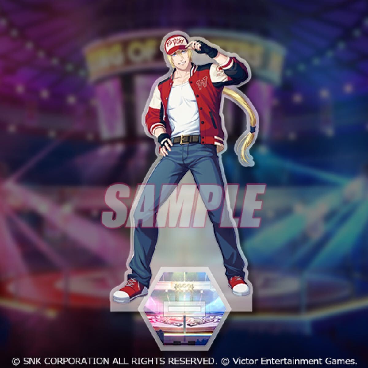 Lottery Hall KOFG C Prize Acrylic Stand Terry Bogard (KOF SNK THE KING OF FIGHTE