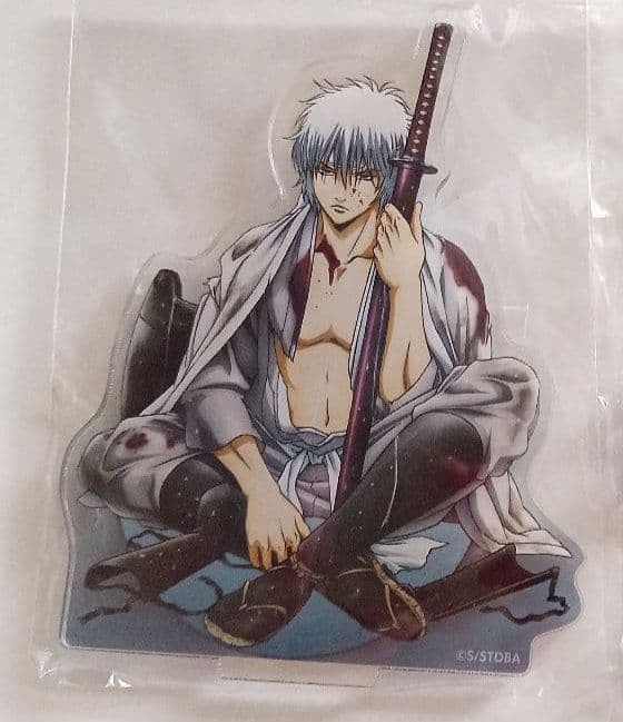 Gintama Acrylic Stand Sakata Gintoki Jump Festa Official Character Figure Gintama Acrylic Stand Sakata Gintoki Jump Festa Official Character Figure