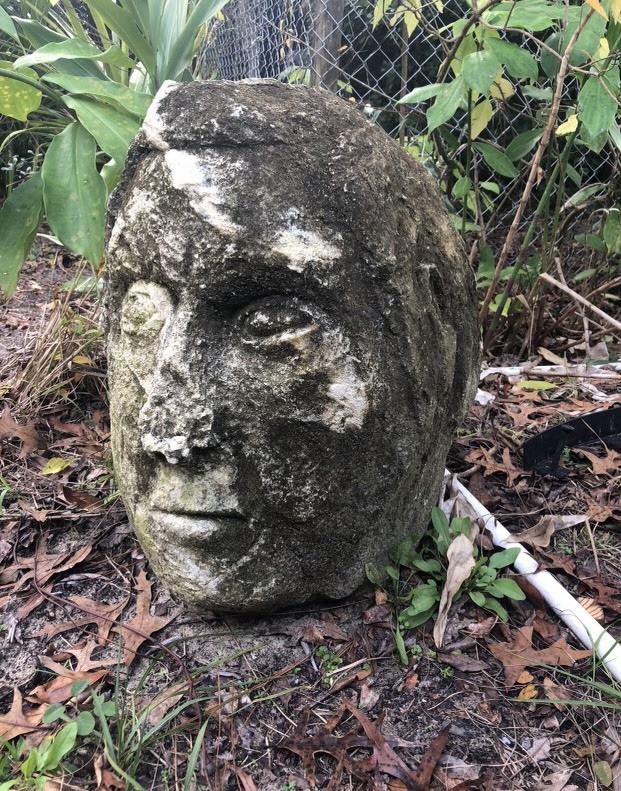 Large stone head Middle Mississippian Culture Artifact  Collectors Dream 