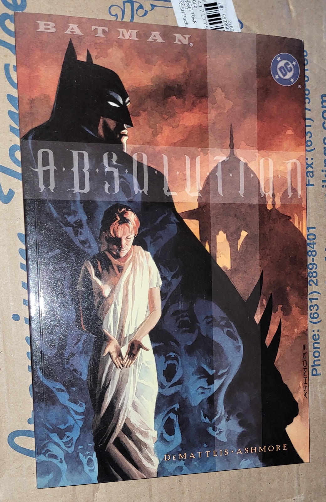 Batman Absolution TP J.M. DeMatteis Brian Ashmore DC Comics 1st print x