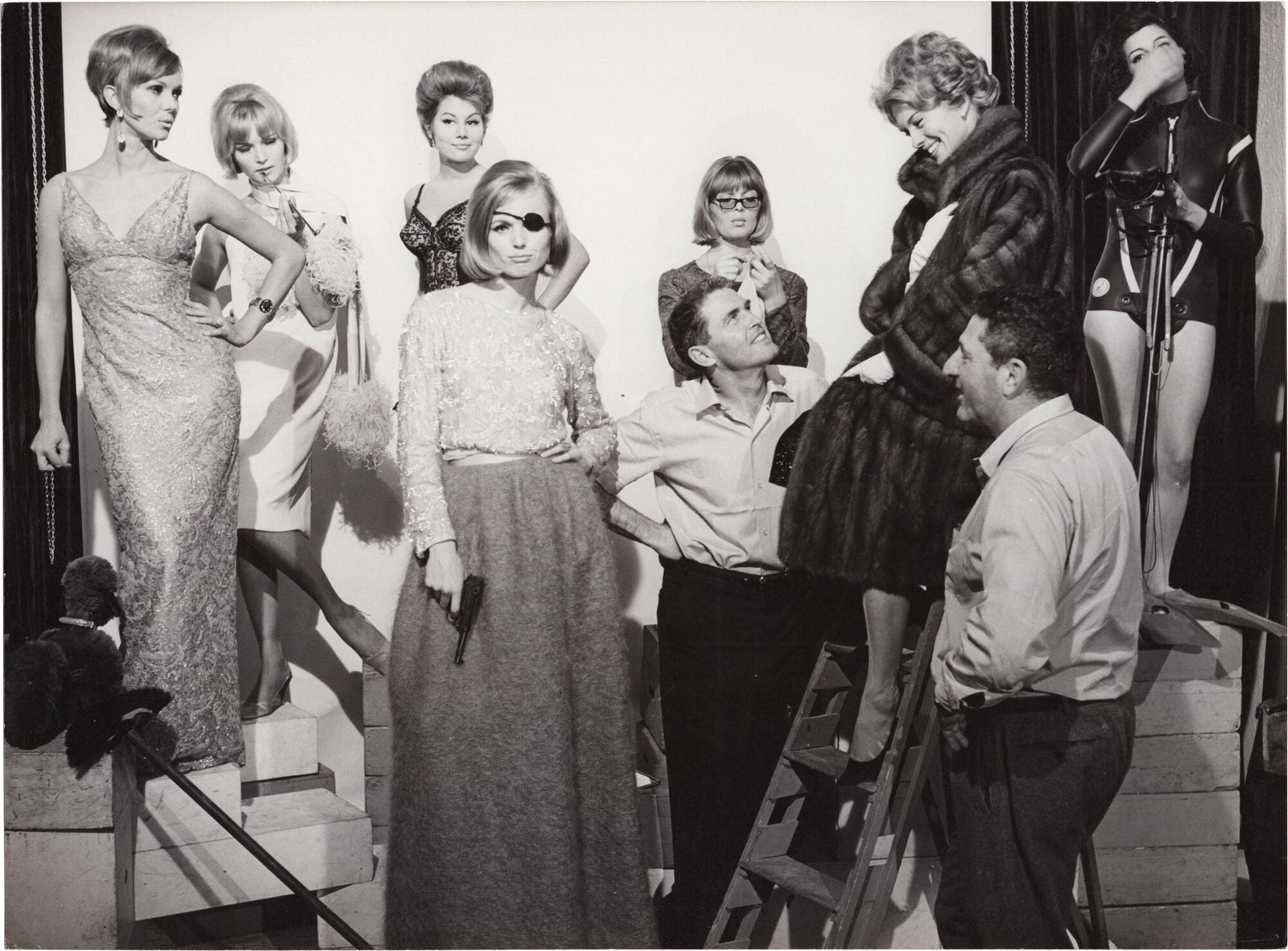 Stanley Baker Jean Seberg IN THE FRENCH STYLE Two original photographs #159624 Stanley Baker Jean Seberg IN THE FRENCH STYLE Two original photographs #159624