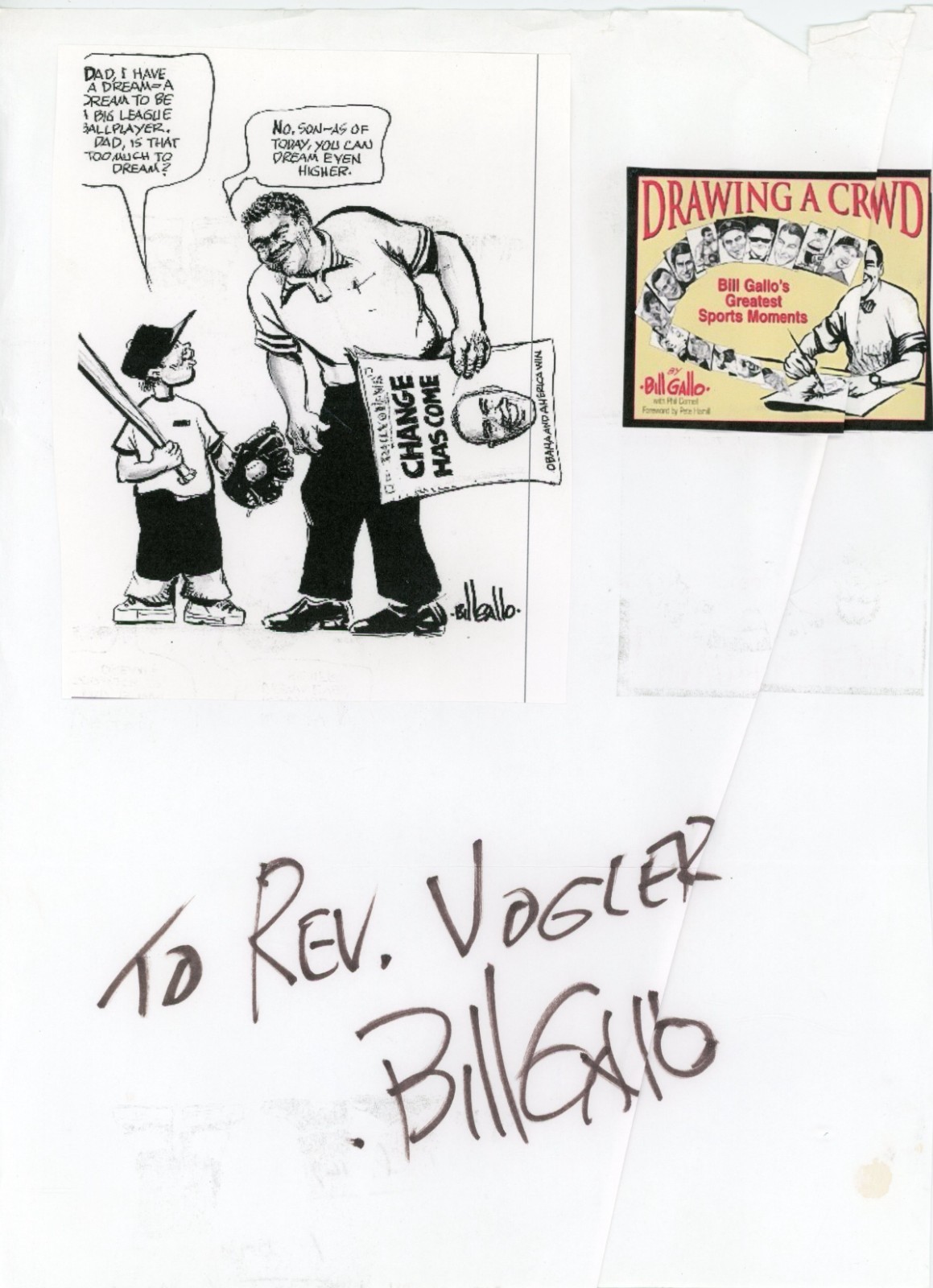 Bill Gallo – Signed Paperstock