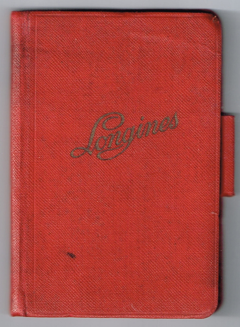 LONGINES Vintage 1932 Notebook Notepad Agenda Calendar Spanish Chrono OEM 13ZN / LONGINES Vintage 1932 Notebook Notepad Agenda Calendar Spanish Chrono OEM 13ZN /
