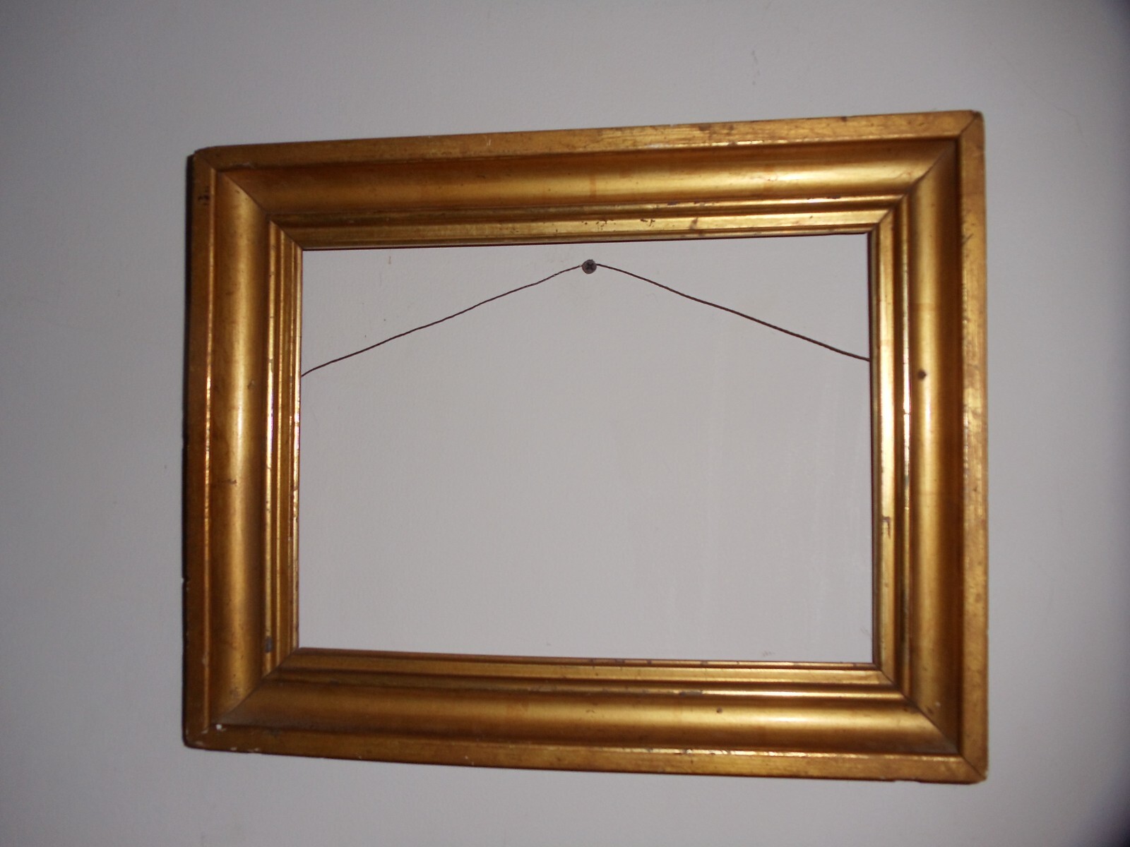 Antique Lemon Gold Frame 16” X 12 1/2” (12 3/4 Antique Lemon Gold Frame 16” X 12 1/2” (12 3/4