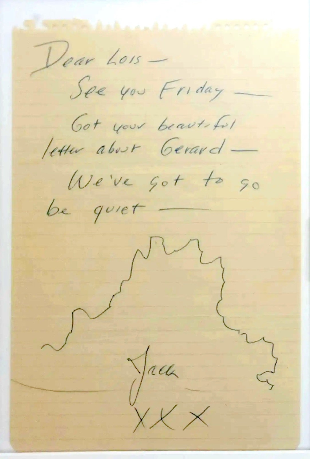 Jack Kerouac / Kerouac Letter To Lois Beckwith Signed Jack Kerouac / Kerouac Letter To Lois Beckwith Signed