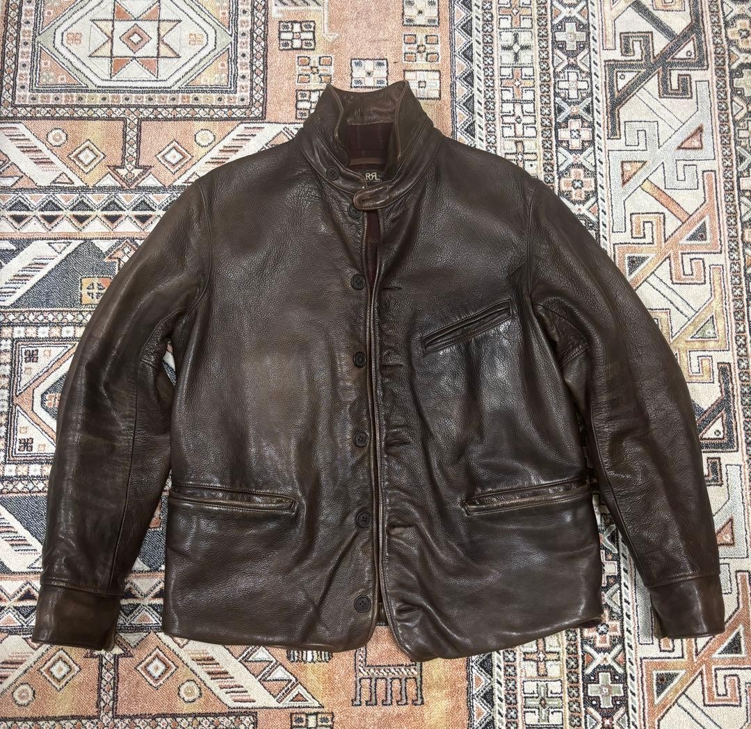 RRL Not Allowed Leather Jacket Men Rare Ralph Lauren Model Limited Edition VHTF RRL Not Allowed Leather Jacket Men Rare Ralph Lauren Model Limited Edition VHTF