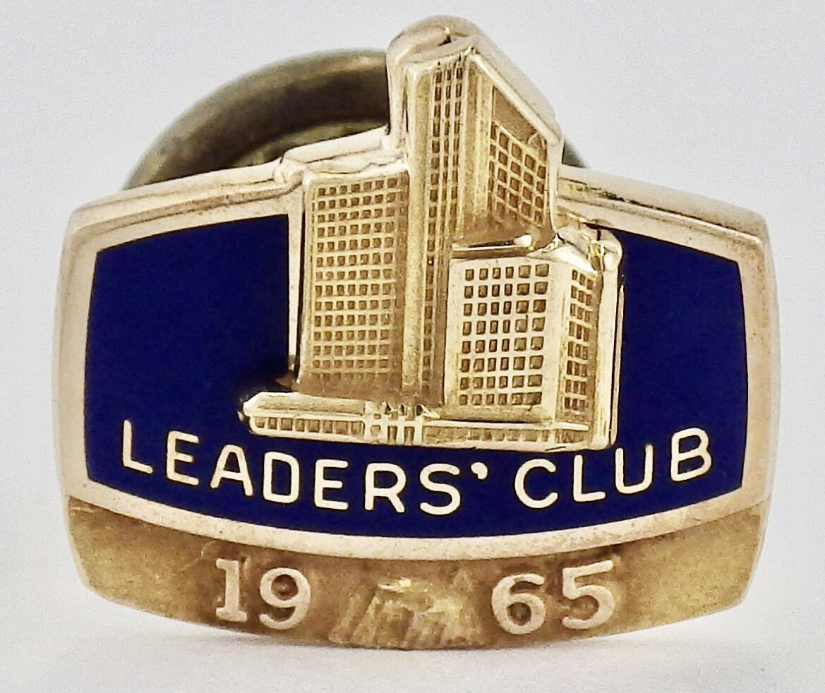 Vintage 1965 10K Yellow Gold Leaders’ Club Employee Pin Oklahoma Banking? Vintage 1965 10K Yellow Gold Leaders’ Club Employee Pin Oklahoma Banking?