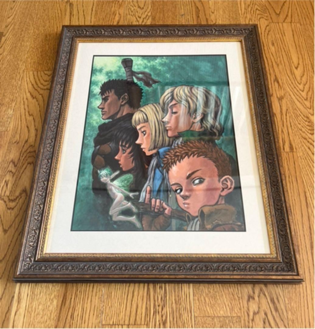 Berserk Exhibition Guts Chara-fine Graph Type L Vol.24 Limited Art Print Rare Berserk Exhibition Guts Chara-fine Graph Type L Vol.24 Limited Art Print Rare