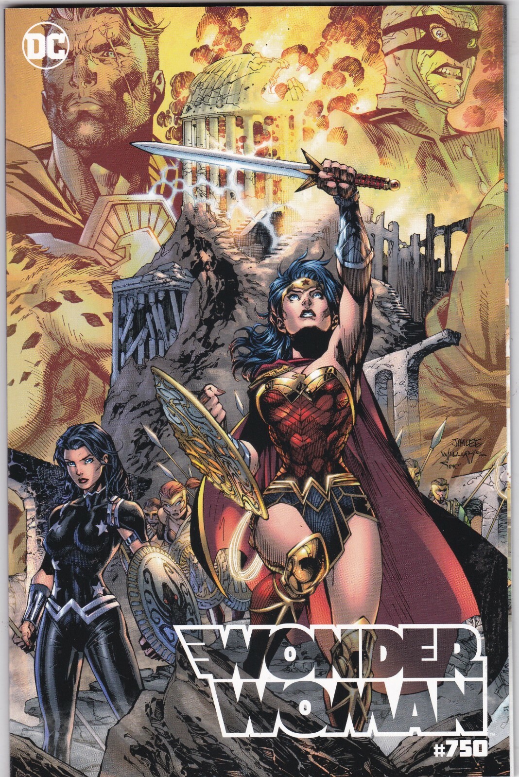 Wonder Woman #750 Jim Lee Torpedo Comics Exclusive Cover B Variant DC 2020 NM