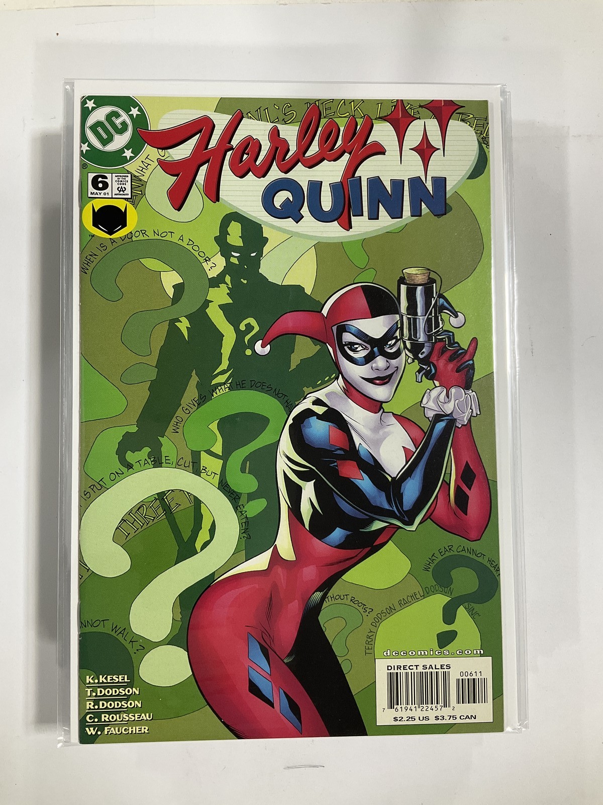 Harley Quinn #6 Direct Edition (2001) Harley Quinn