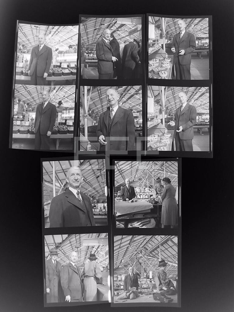 10 1946 Samuel J Bloomingdale by Morris Engel Old Photo Negative Lot 530A 10 1946 Samuel J Bloomingdale by Morris Engel Old Photo Negative Lot 530A