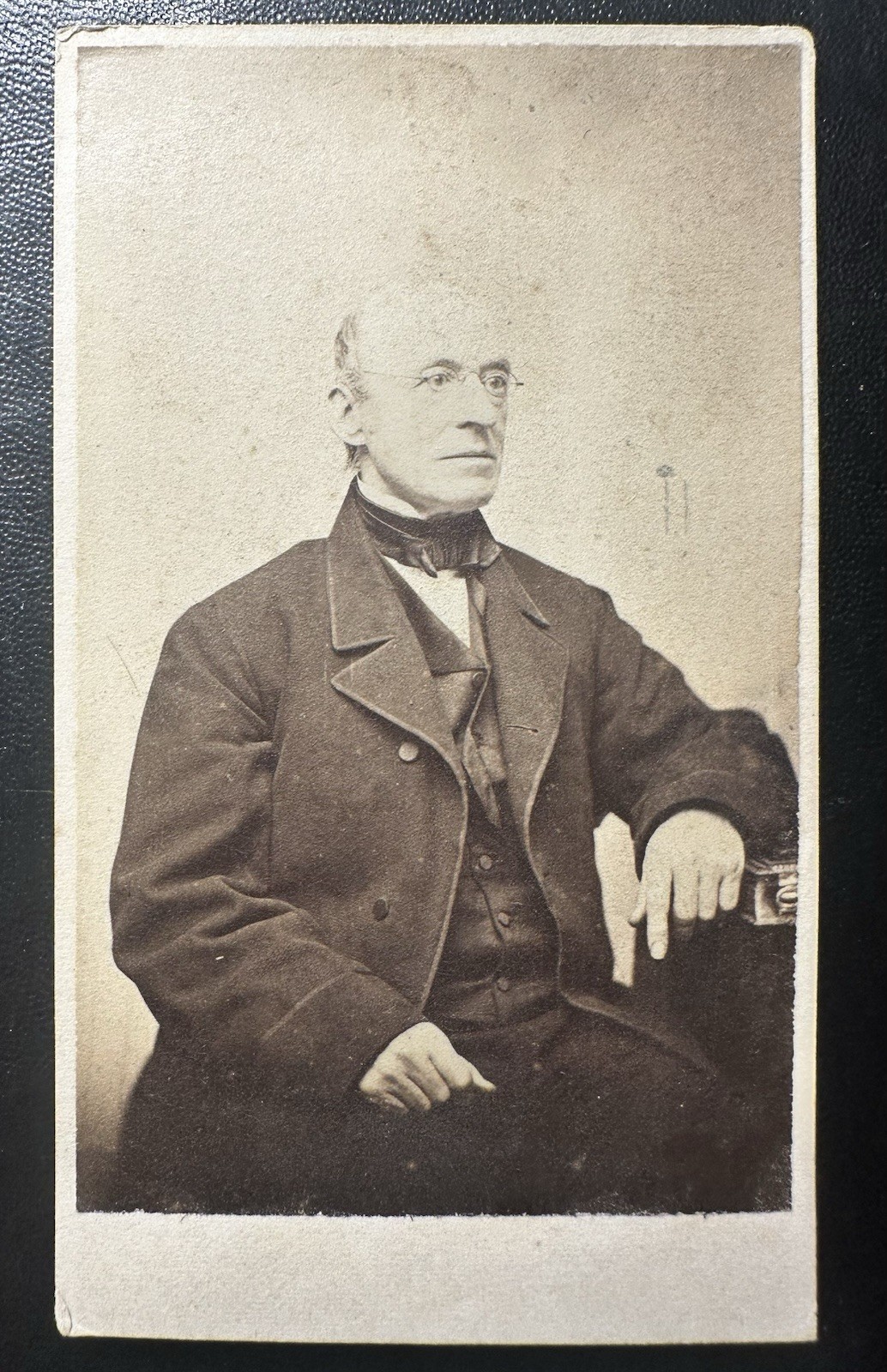UNPUBLISHED? WILLIAM LLOYD GARRISON ANTI SLAVERY ABOLITIONIST CDV PHOTO FAMOUS