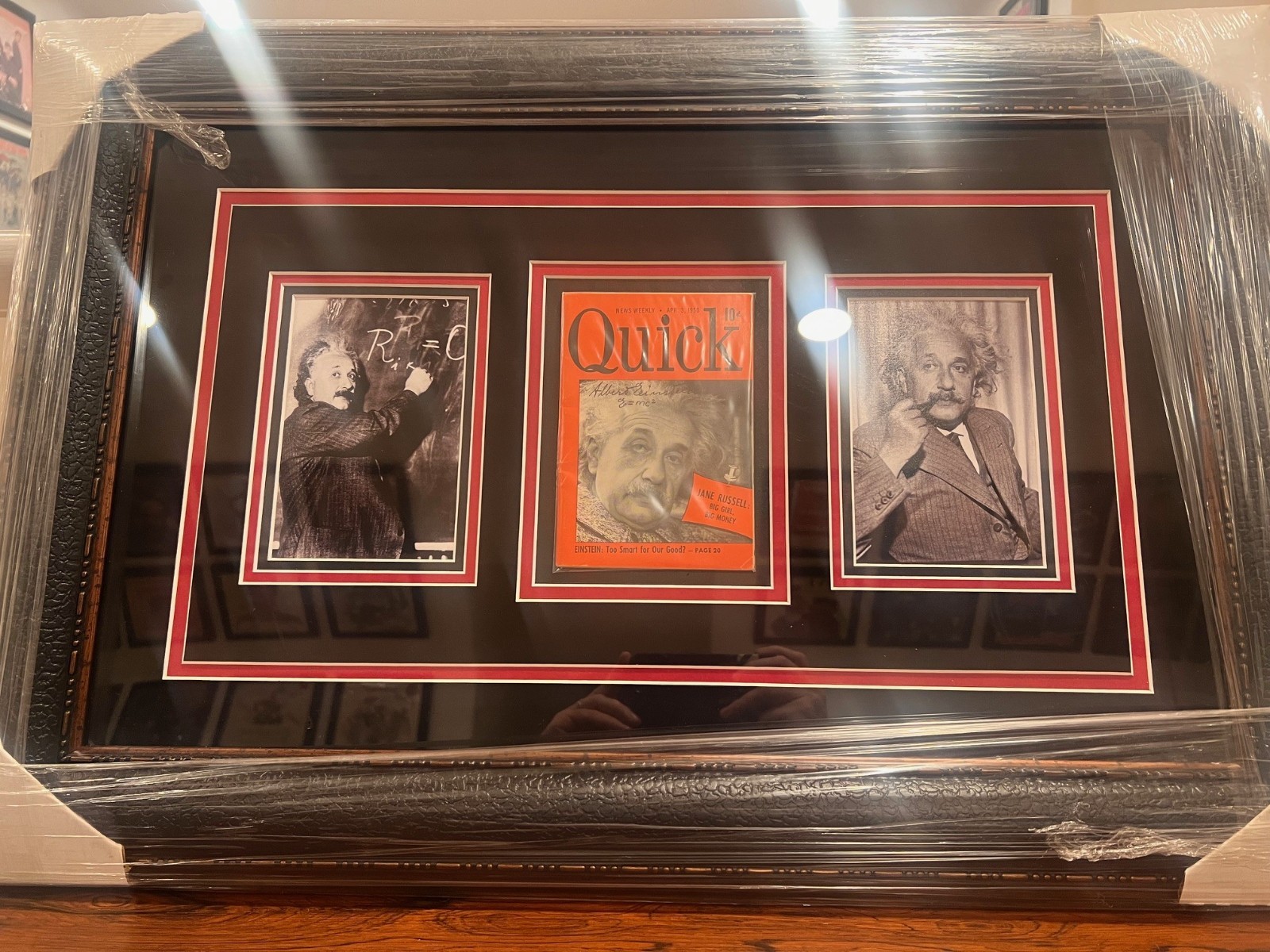 đ§ Albert Einstein Signed Autograph Quick Magazine 1950 đ§ đ§ Albert Einstein Signed Autograph Quick Magazine 1950 đ§