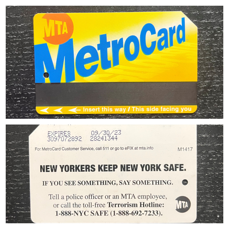 NYC MTA MetroCard Collectible-Authentic, Brand New 2023, Discontinued Edition