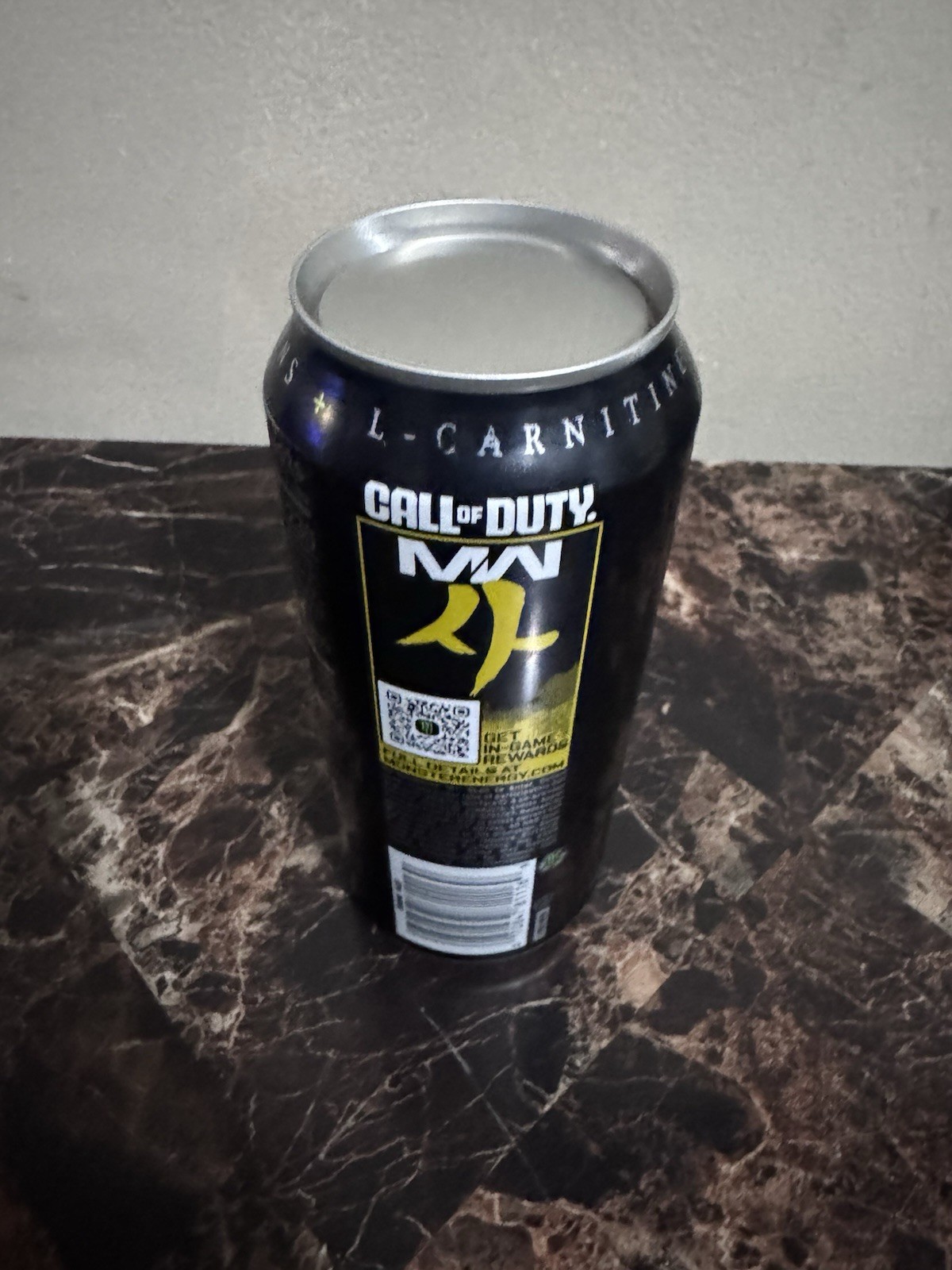ERROR CAN. Smooth top. Monster Energy Call of Duty MW4 Promo can. Rare. ERROR. ERROR CAN. Smooth top. Monster Energy Call of Duty MW4 Promo can. Rare. ERROR.