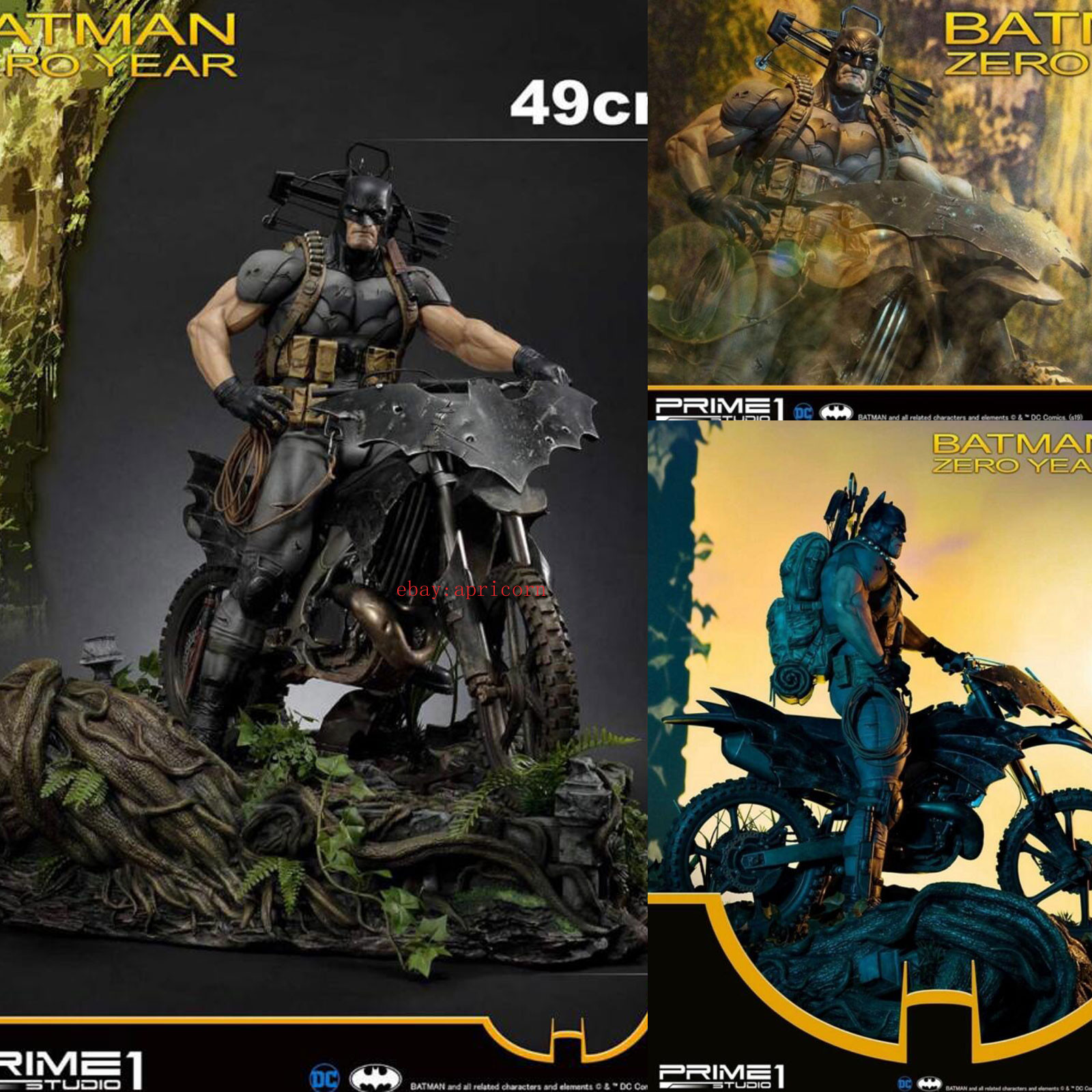 Prime 1 Studio Batman 1/3 Statue Resin Figure Model Collectible Trade Edition