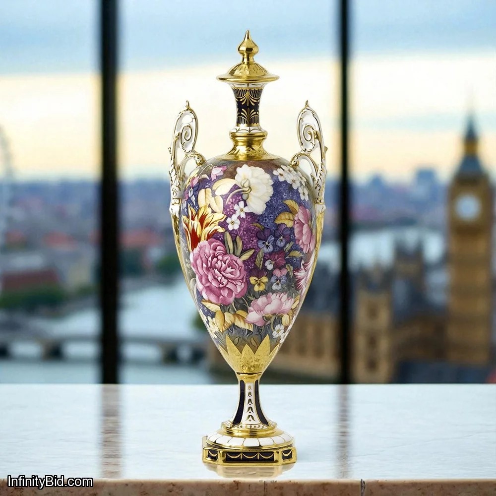 Royal Crown Derby Prestige Repton Vase PRESVA62148