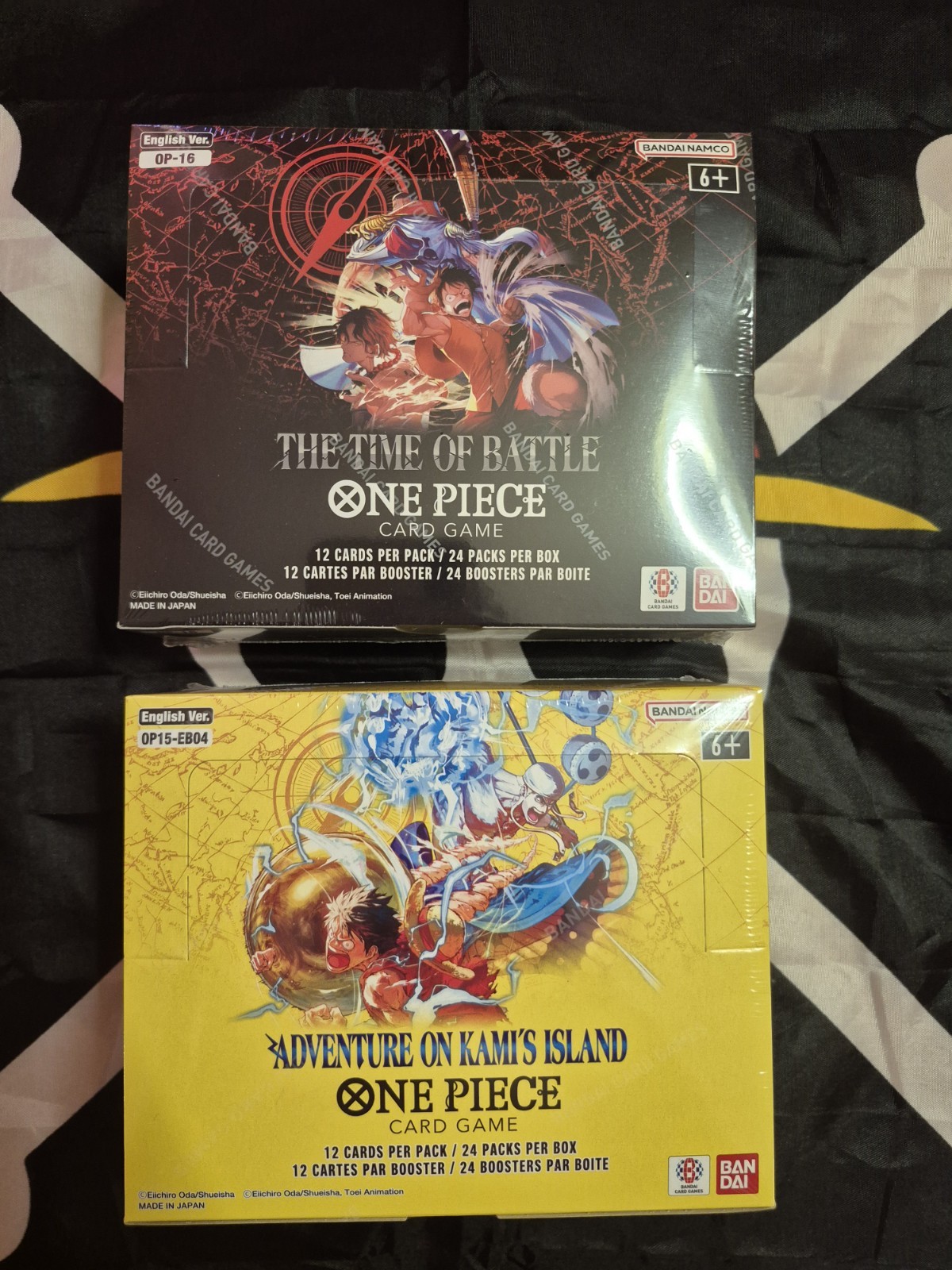 One Piece The Time of Battle OP-15 Eb04/OP16 Booster Box One Piece The Time of Battle OP-15 Eb04/OP16 Booster Box