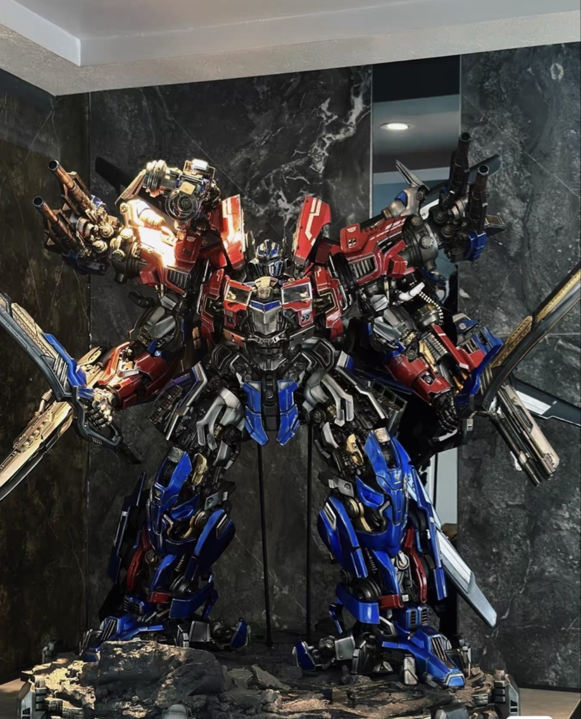 P1S Studio Optimus Prime Mmtfm-36UTS Figures Rare Statue Resin In Stock