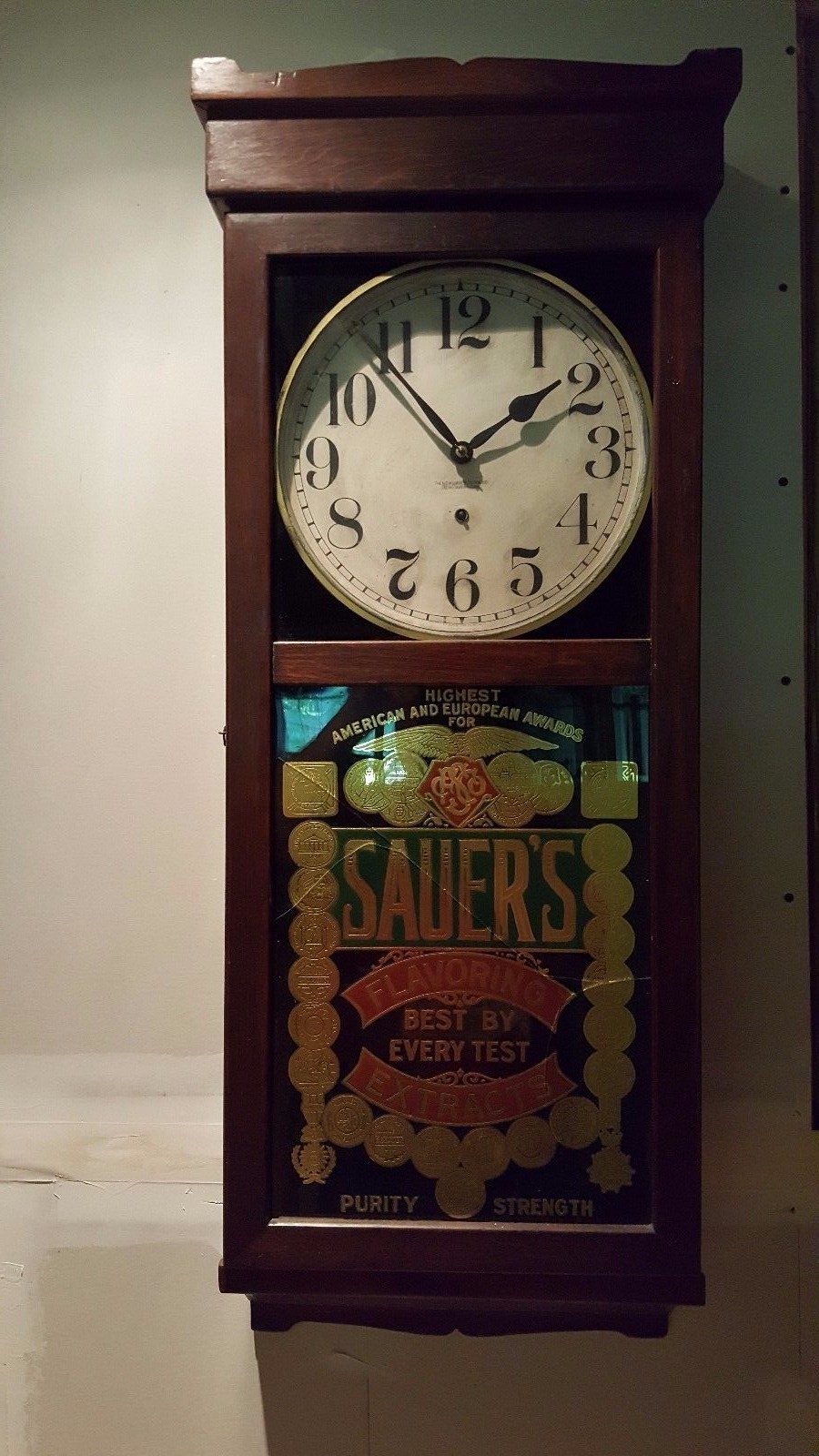 Antique Orig New Haven Clock Co. 