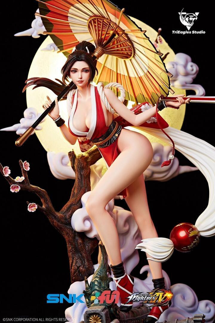 MAI SHIRANUI Resin Statue KING OF FIGHTERS SNK Licensed TriEagles Studio NEW MAI SHIRANUI Resin Statue KING OF FIGHTERS SNK Licensed TriEagles Studio NEW