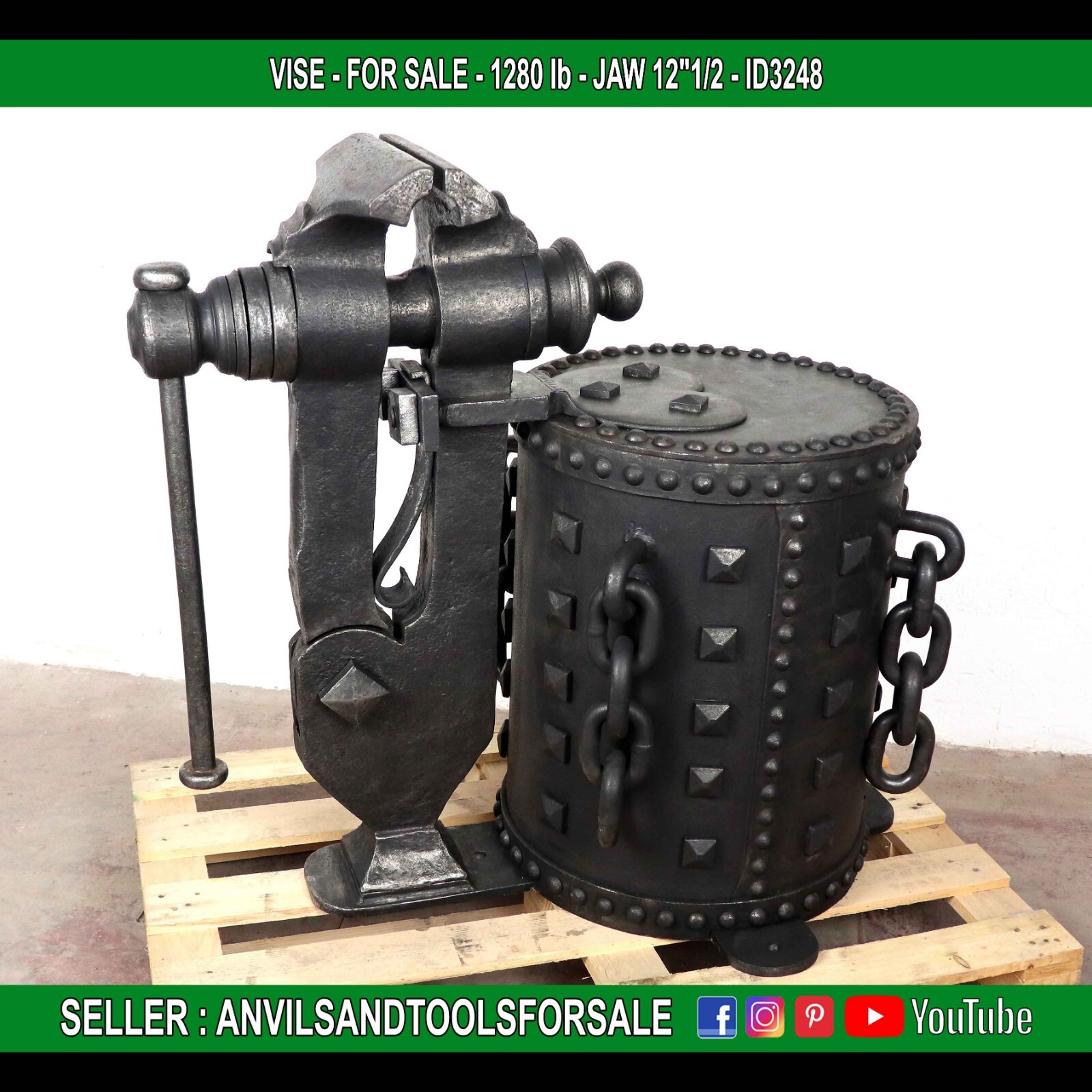 VISE - 1280 lb - JAW 12