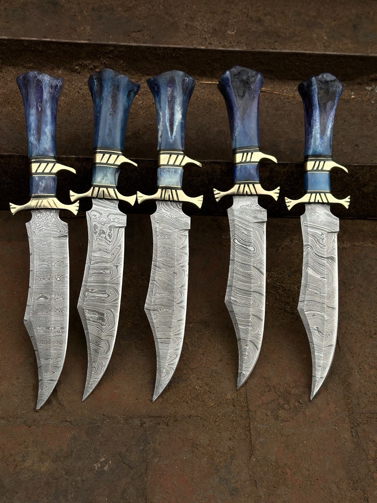 120 BEAUTIFUL CUSTOM HAND MADE DAMASCUS STEEL HUNTING BOWIE KNIVES CAMEL BONE 120 BEAUTIFUL CUSTOM HAND MADE DAMASCUS STEEL HUNTING BOWIE KNIVES CAMEL BONE