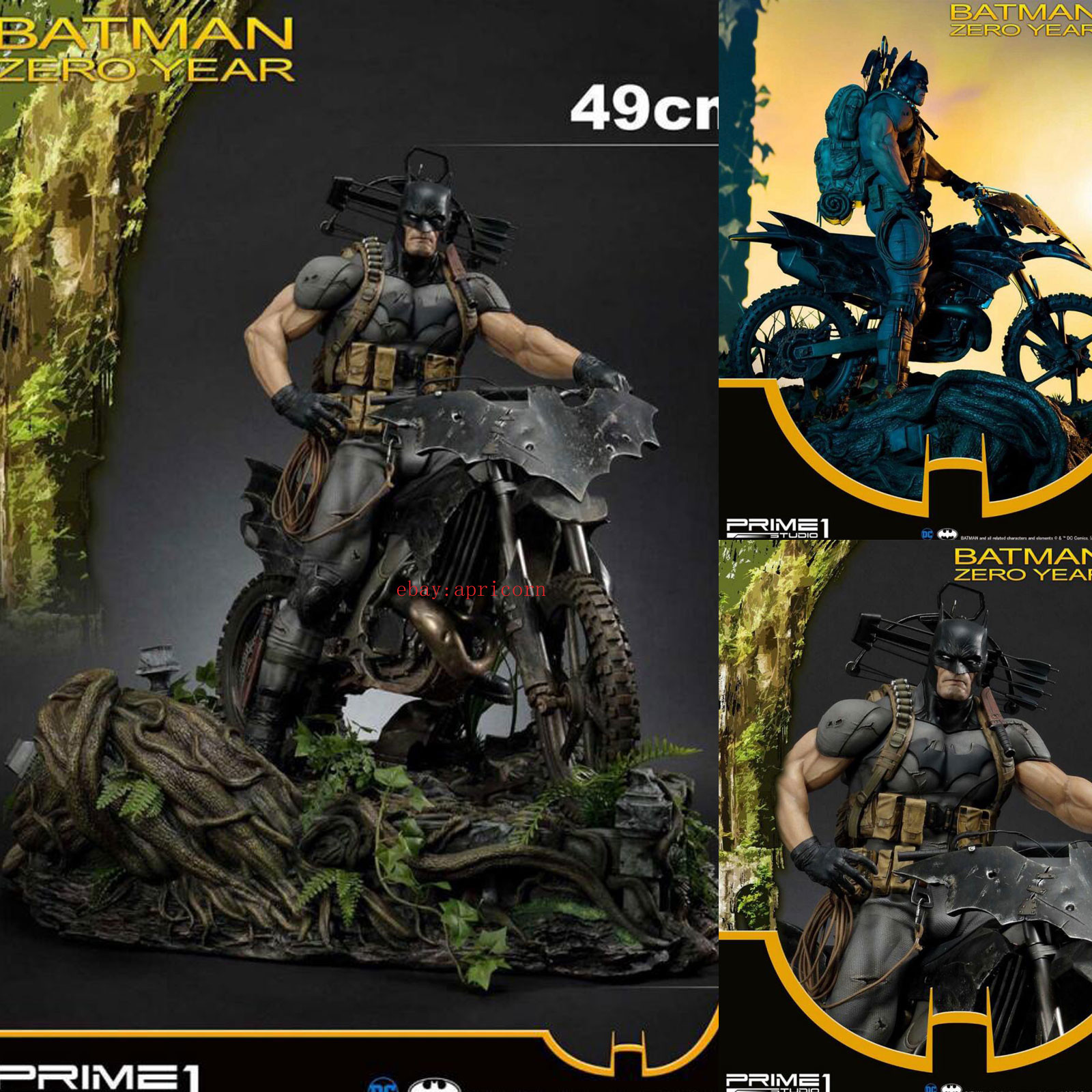 Prime 1 Studio Batman Zero Year Statue Figure Model Collectible Trade Edition Prime 1 Studio Batman Zero Year Statue Figure Model Collectible Trade Edition