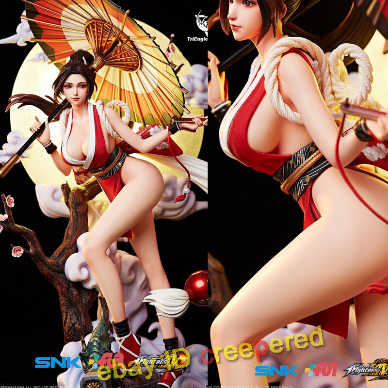 TriEagles Studio TES Mai Shiran KOF 1/4 Resin GK Model Painted Statue Cast Off TriEagles Studio TES Mai Shiran KOF 1/4 Resin GK Model Painted Statue Cast Off