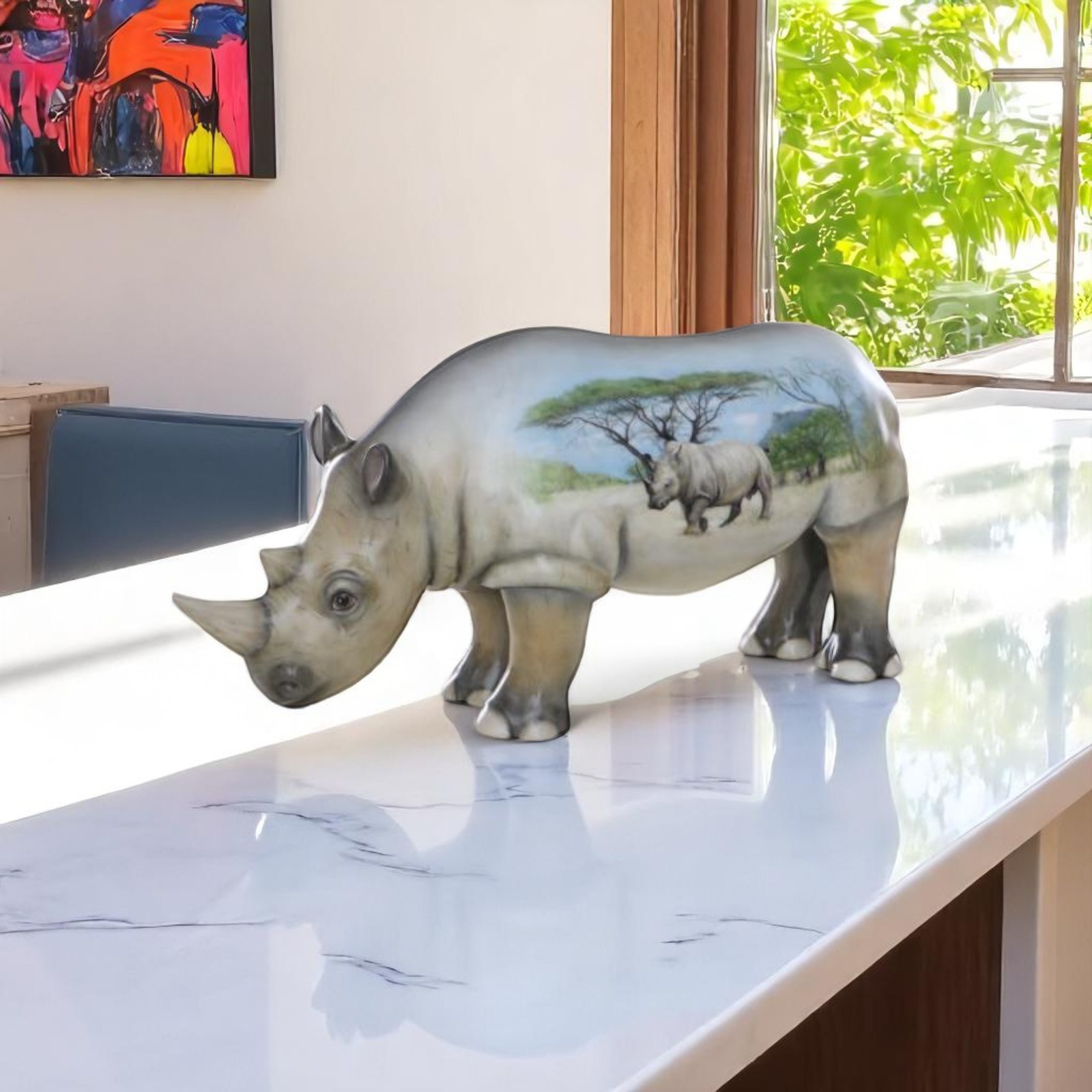 Herend Rhinoceros Porcelain from Hungary 15384000SP1237 NEW Herend Rhinoceros Porcelain from Hungary 15384000SP1237 NEW